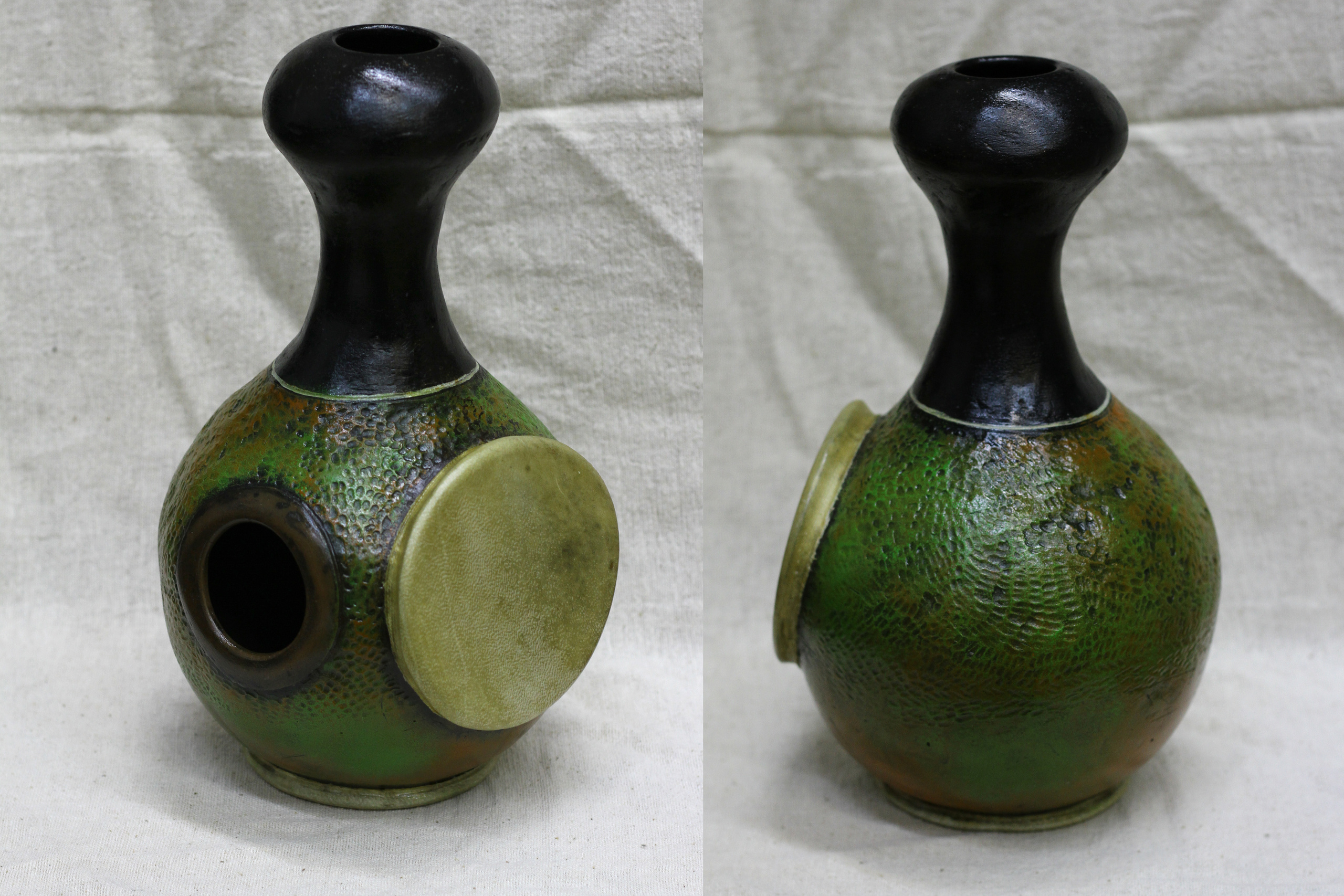 Уникальные музыкальные инструменты, сделанные на Урале. Уральский художник-график Виктор Корьякин