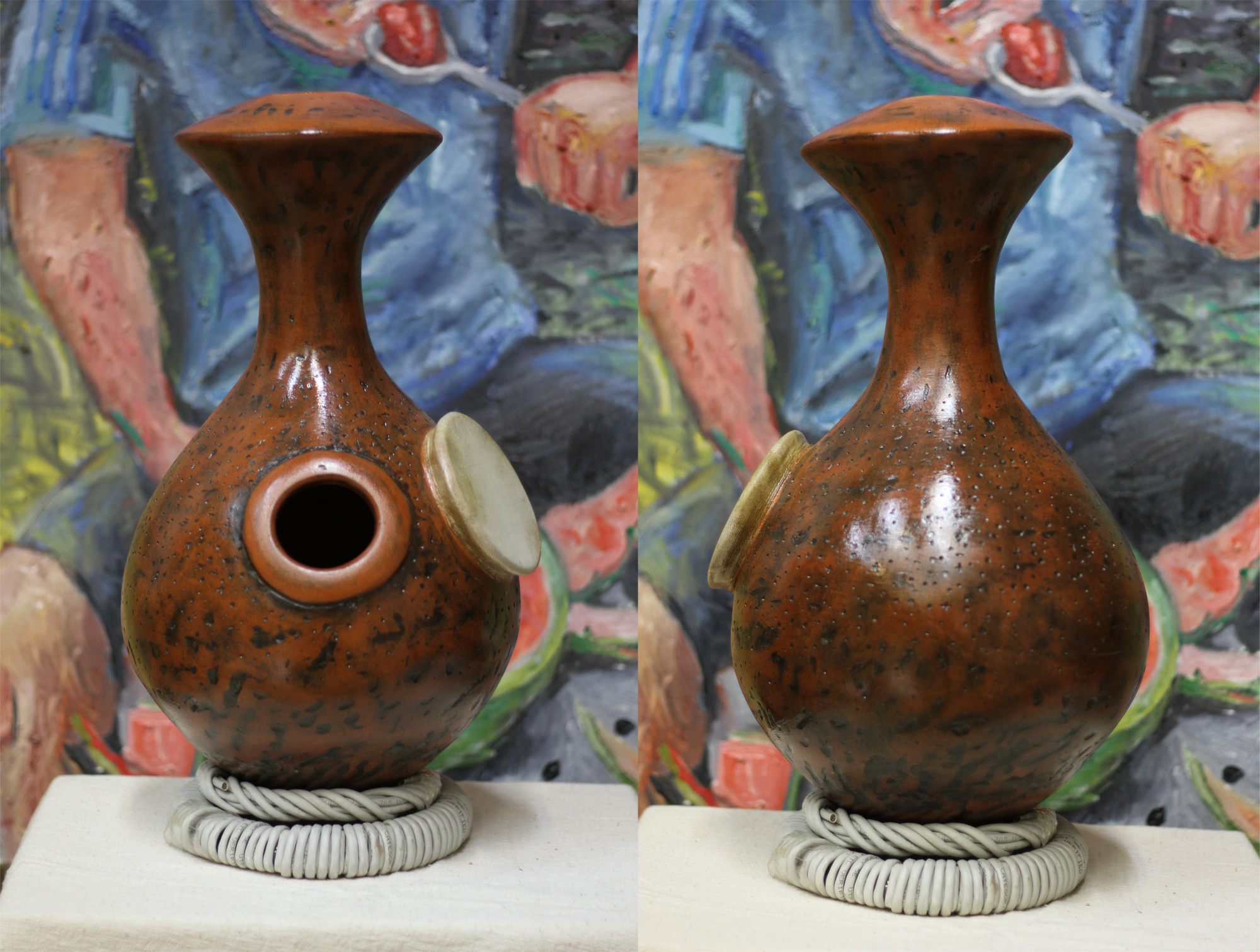 Уникальные музыкальные инструменты, сделанные на Урале. Уральский художник-график Виктор Корьякин