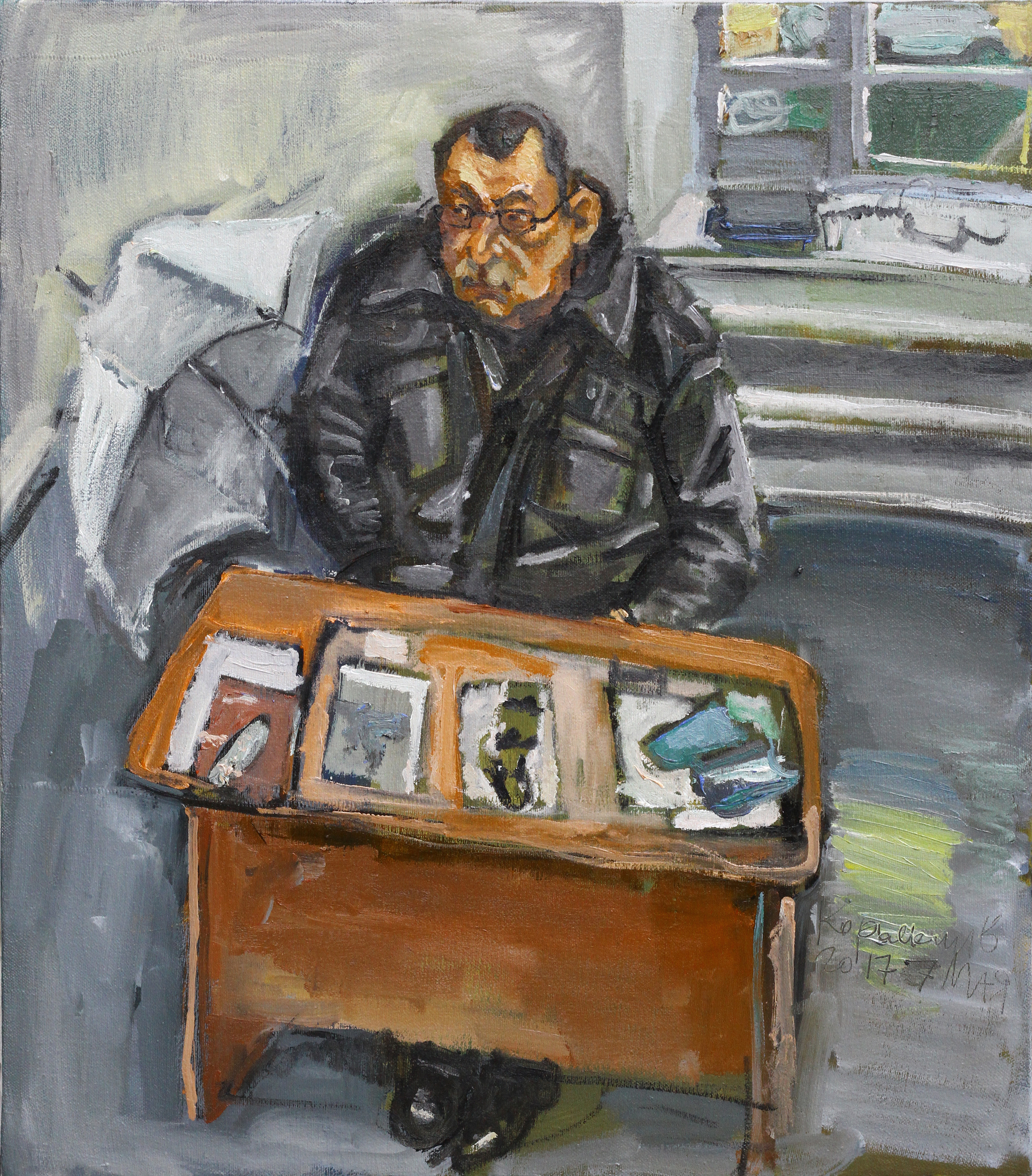 Портрет Николая Филатова.
Холст, масло