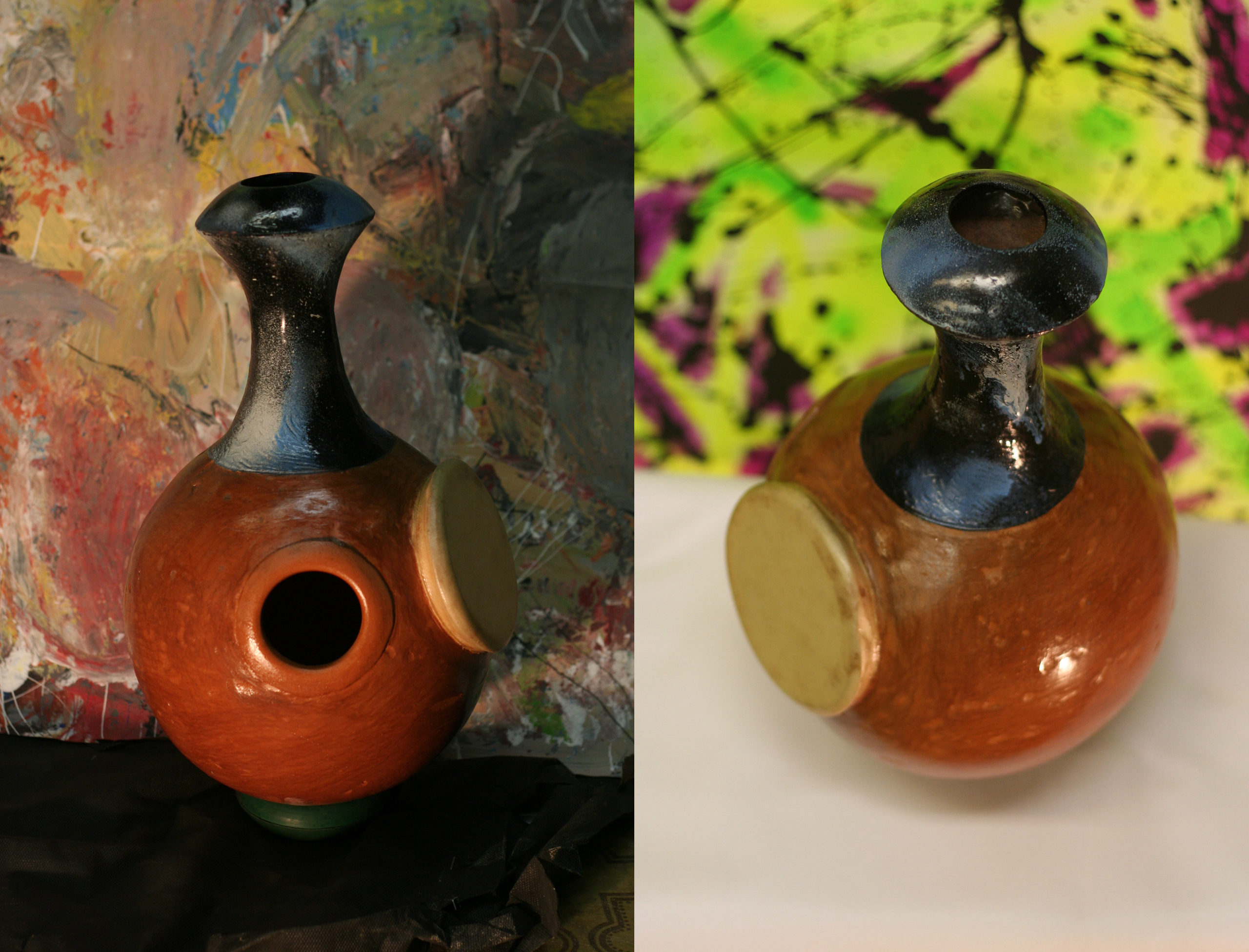 Уникальные музыкальные инструменты, сделанные на Урале. Уральский художник-график Виктор Корьякин