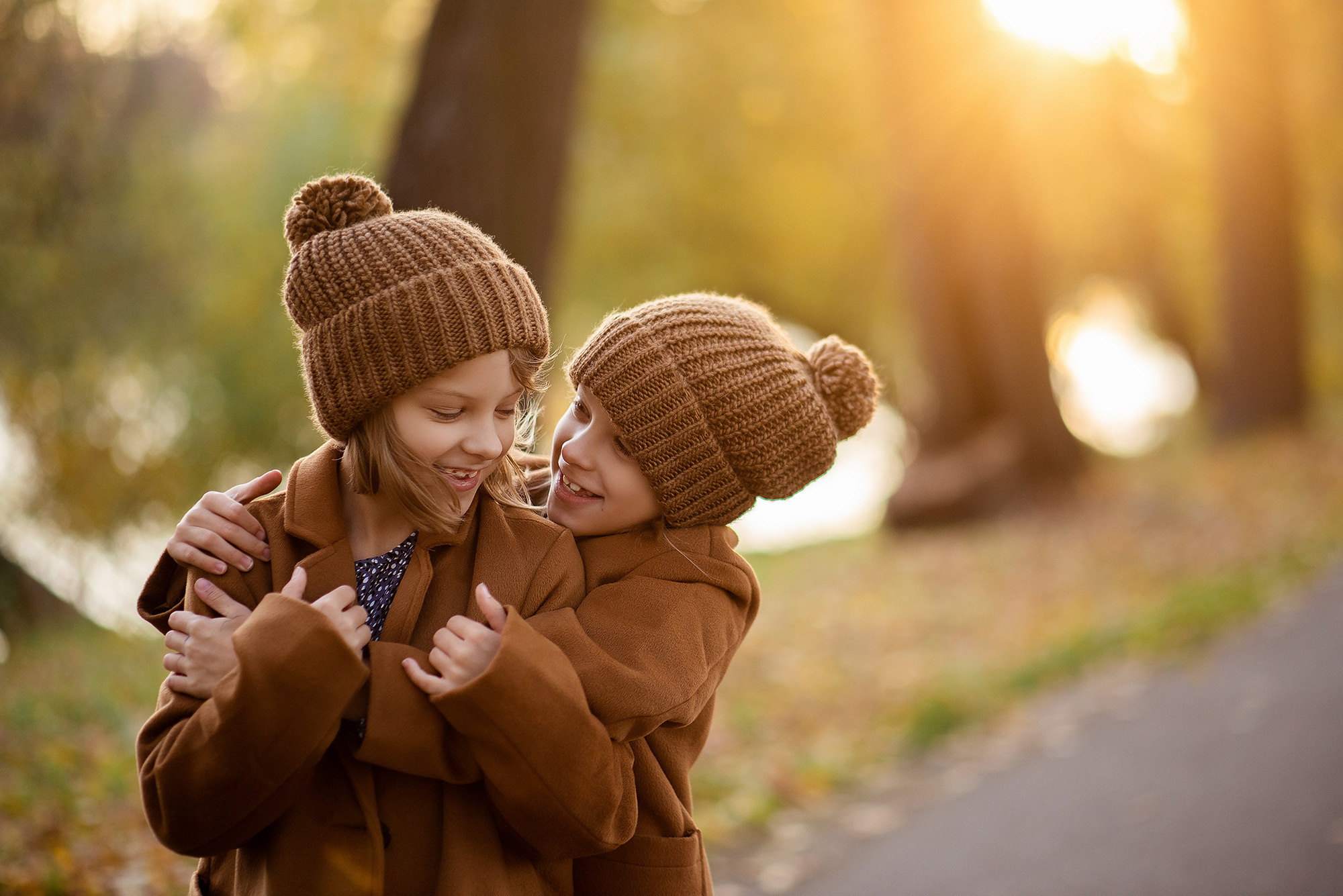 Осенняя прогулка двойняшек. Свадебный и семейный фотограф в СПб Валерия Фомичева