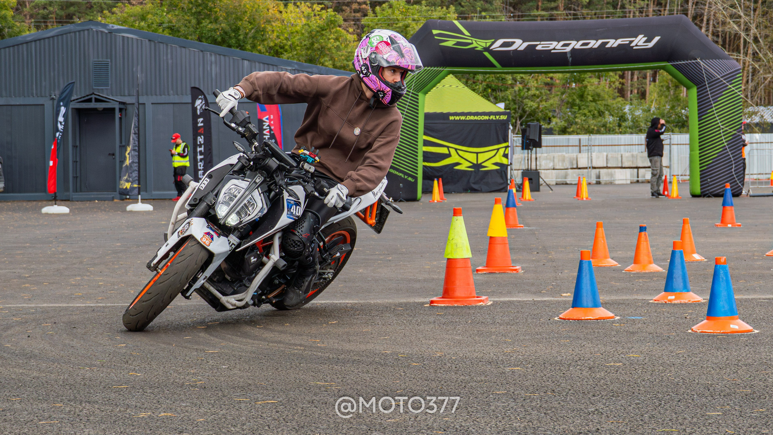 Motogymkhana CUP 2 Ekat 2025. Moto377