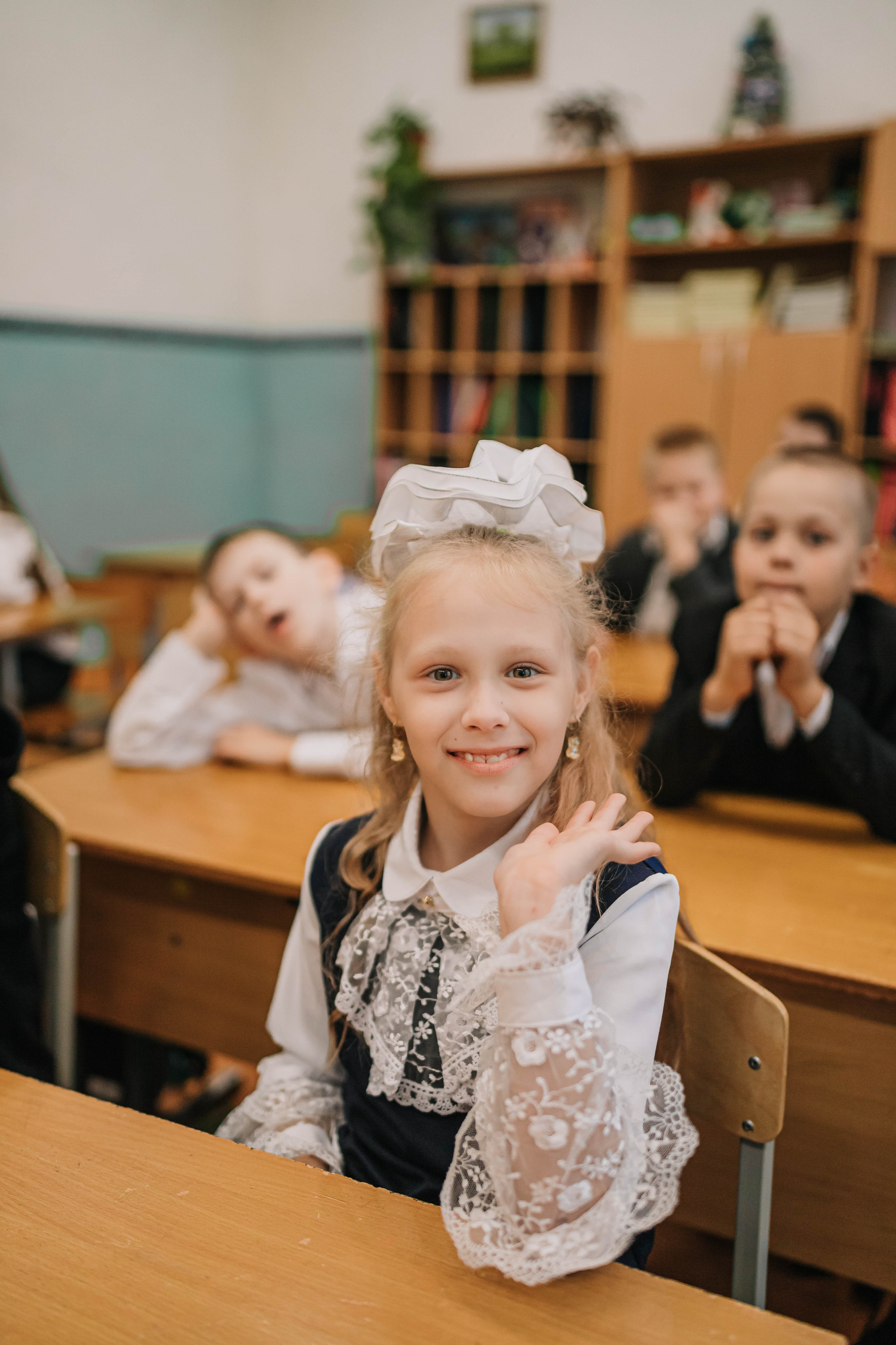 Школьные будни 2 класс. Фотограф Дарья Маташкова