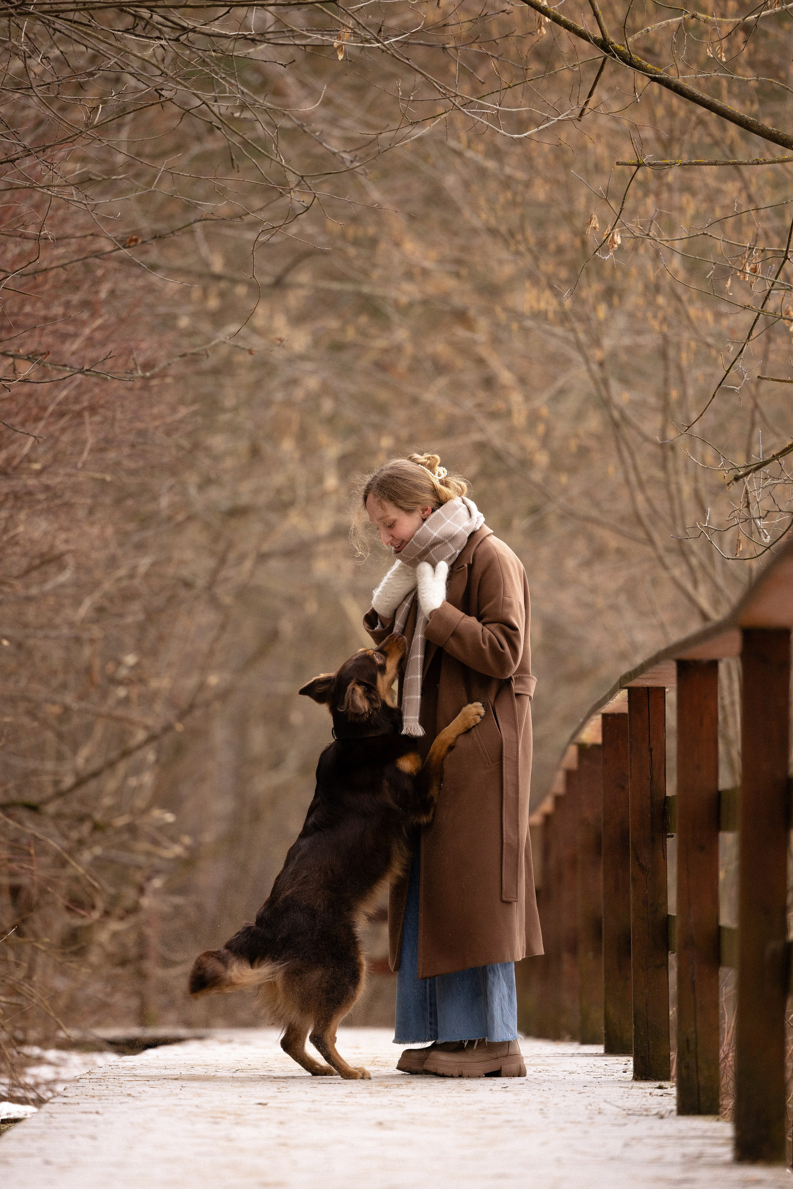 Катя и Мёд. Фотограф и видеограф анималист Аганина Дарья