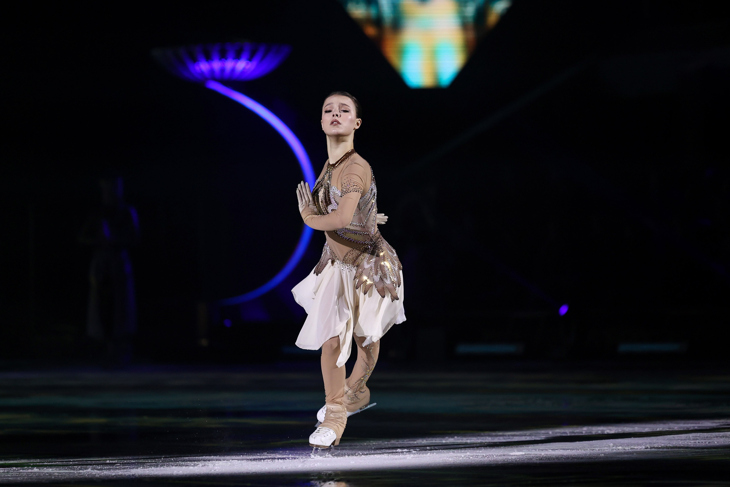 «История любви Шахеризады» шоу на льду 03.01.2024. Спортивный и репортажный фотограф Антон Тереханов