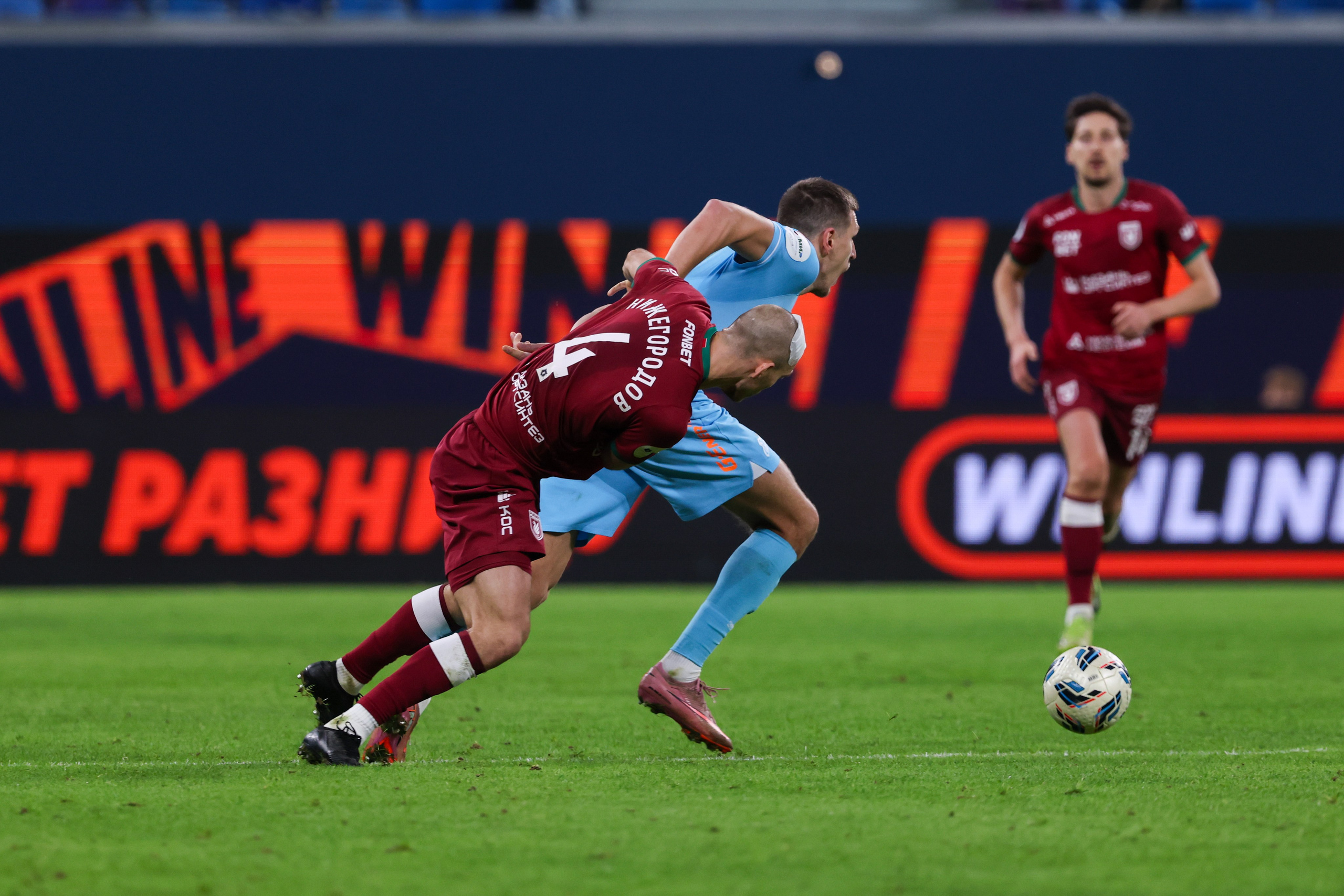 ФК «Зенит» — ФК «Рубин» 30.11.2025. Спортивный и репортажный фотограф Антон Тереханов
