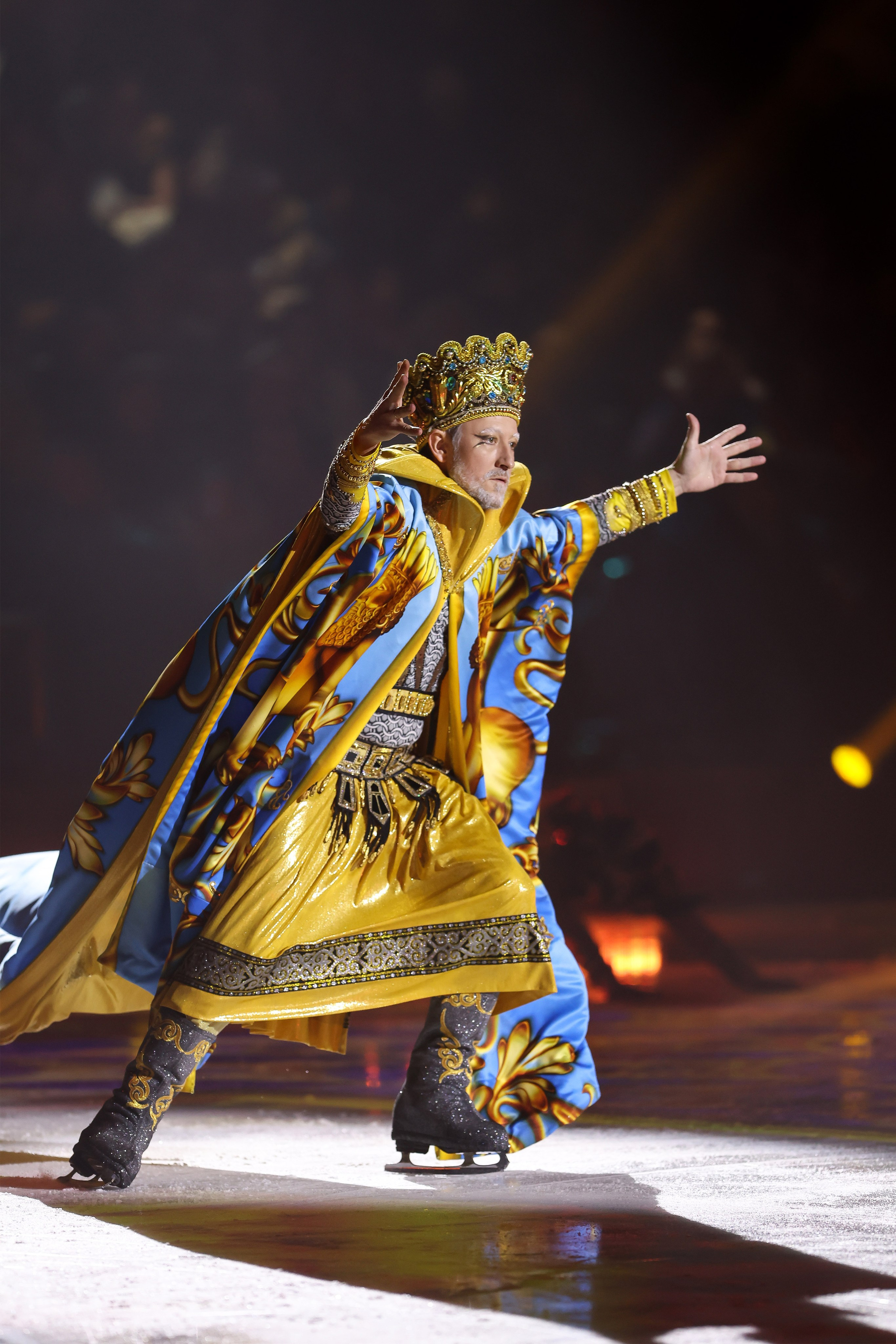 «История любви Шахеризады» шоу на льду 03.01.2024. Спортивный и репортажный фотограф Антон Тереханов