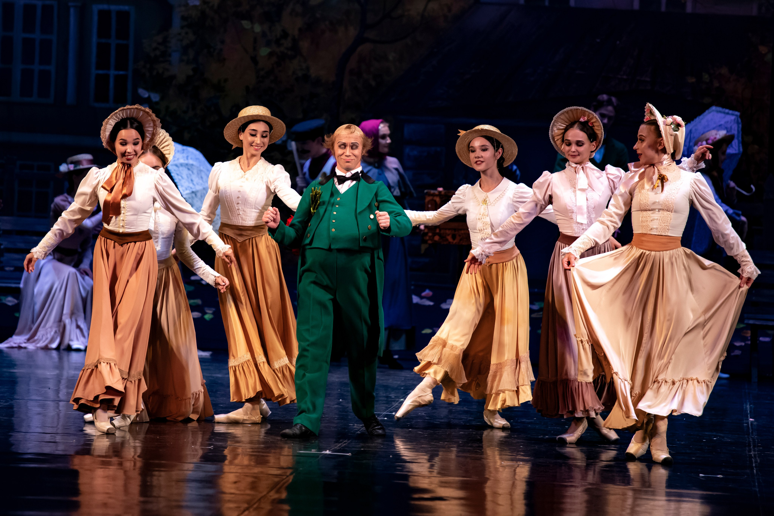 Анюта — спектакль — премьера на сцене Зимнего театра Марийского театра оперы и балета. Фотограф в Сочи Юрий Шептаев