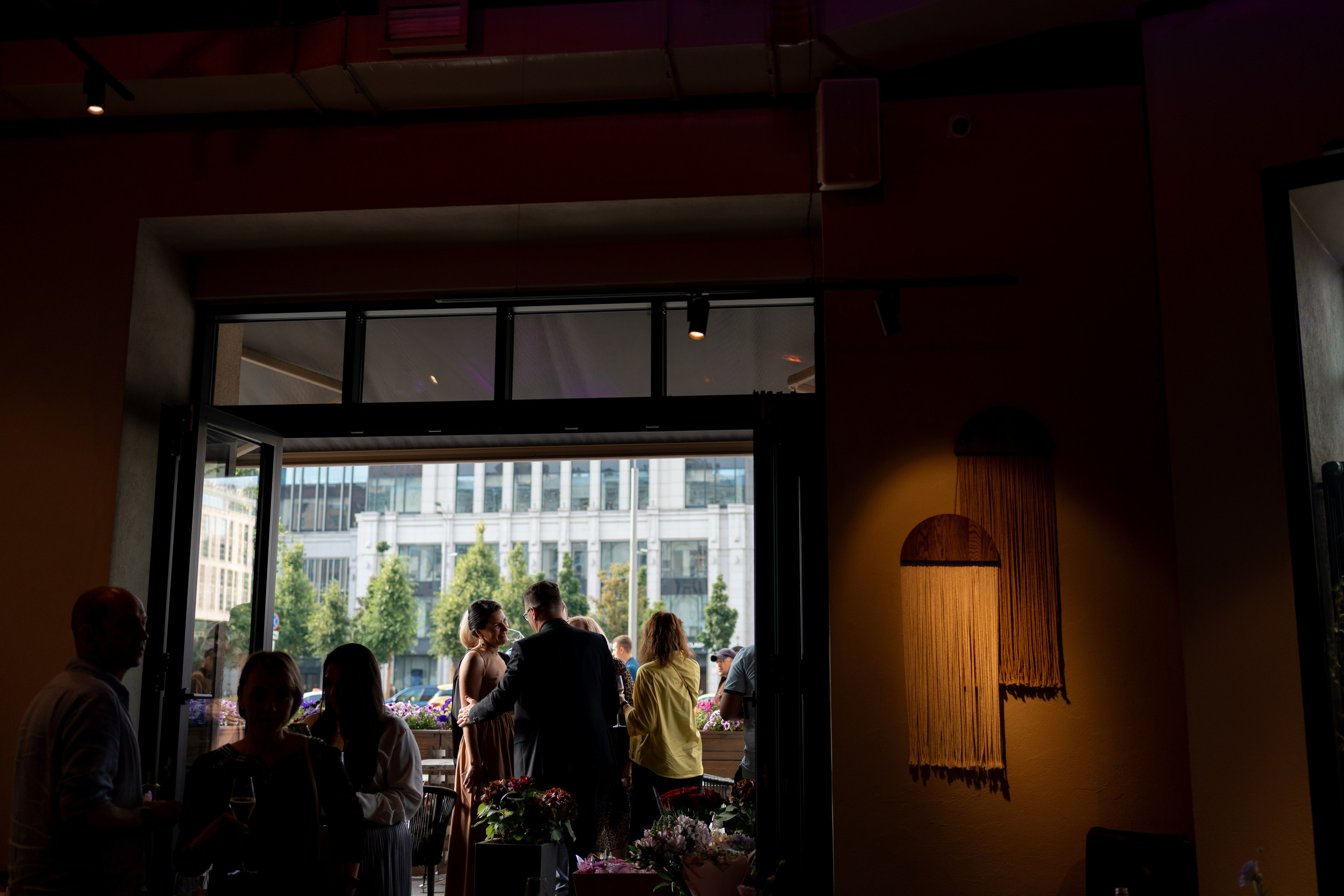 День рождения в ресторане. Свадебный и семейный фотограф