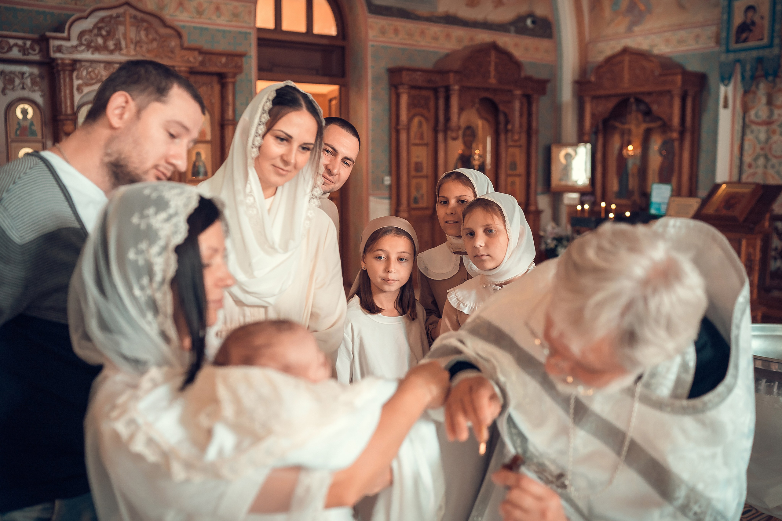 Таинство Крещения Красноярск. Фотограф на Крещение и Венчание в Красноярске Рамазанова Юлия