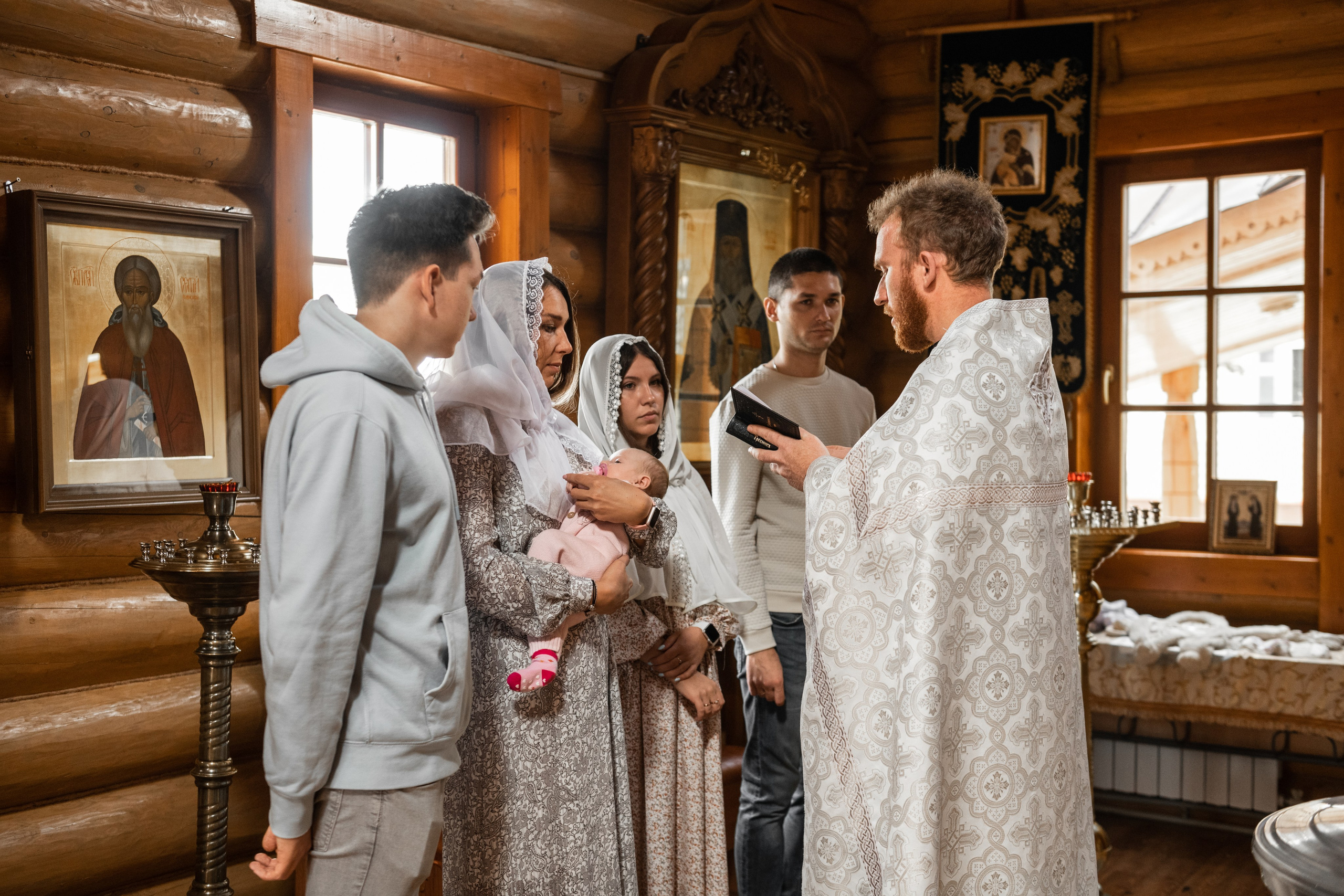 Крещение Евы. Свадебный и семейный фотограф Нижний Новгород и Москва Павел Градобоев