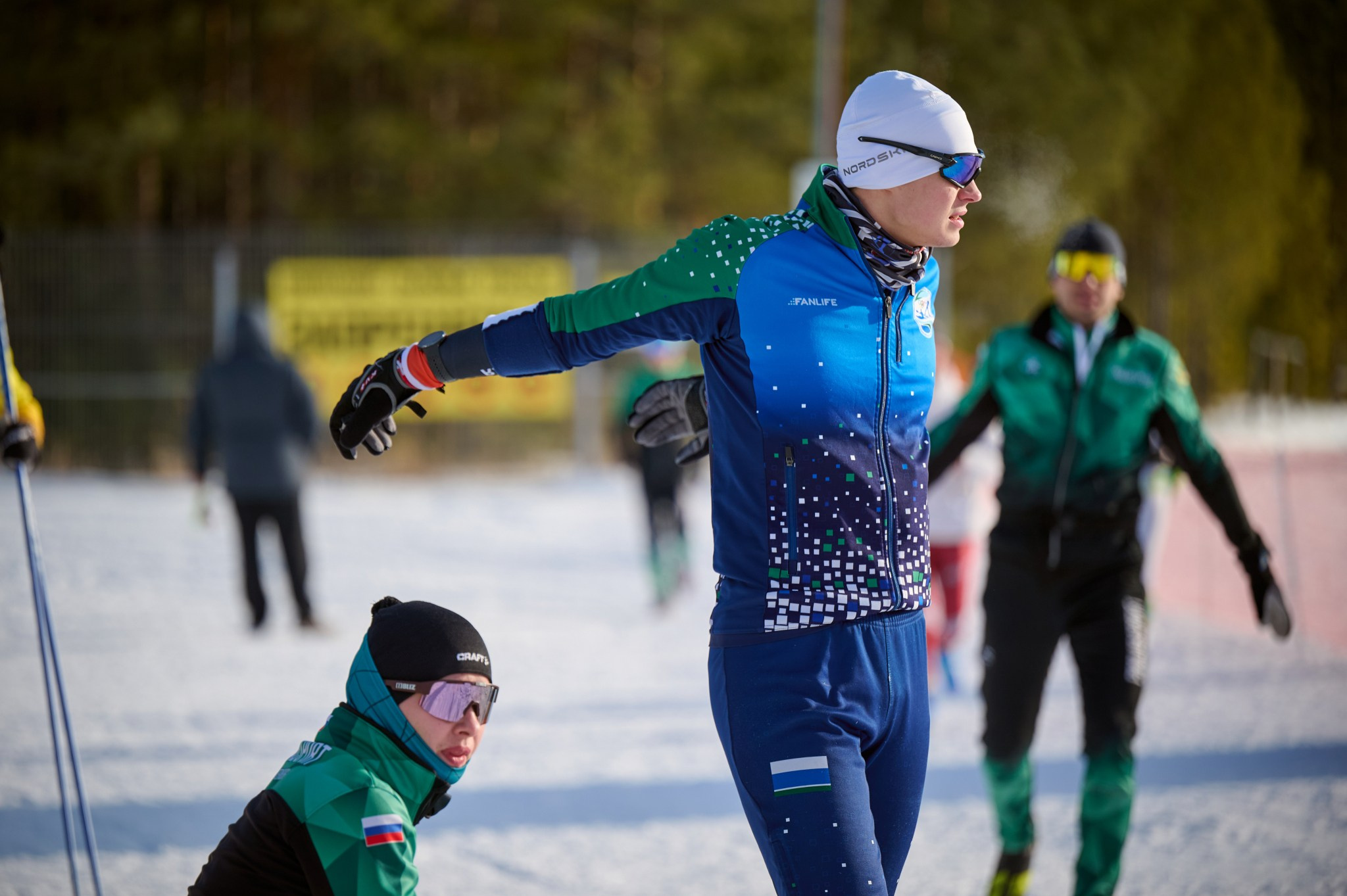 Лыжня России 2025. Мезенцев Евгений фотограф