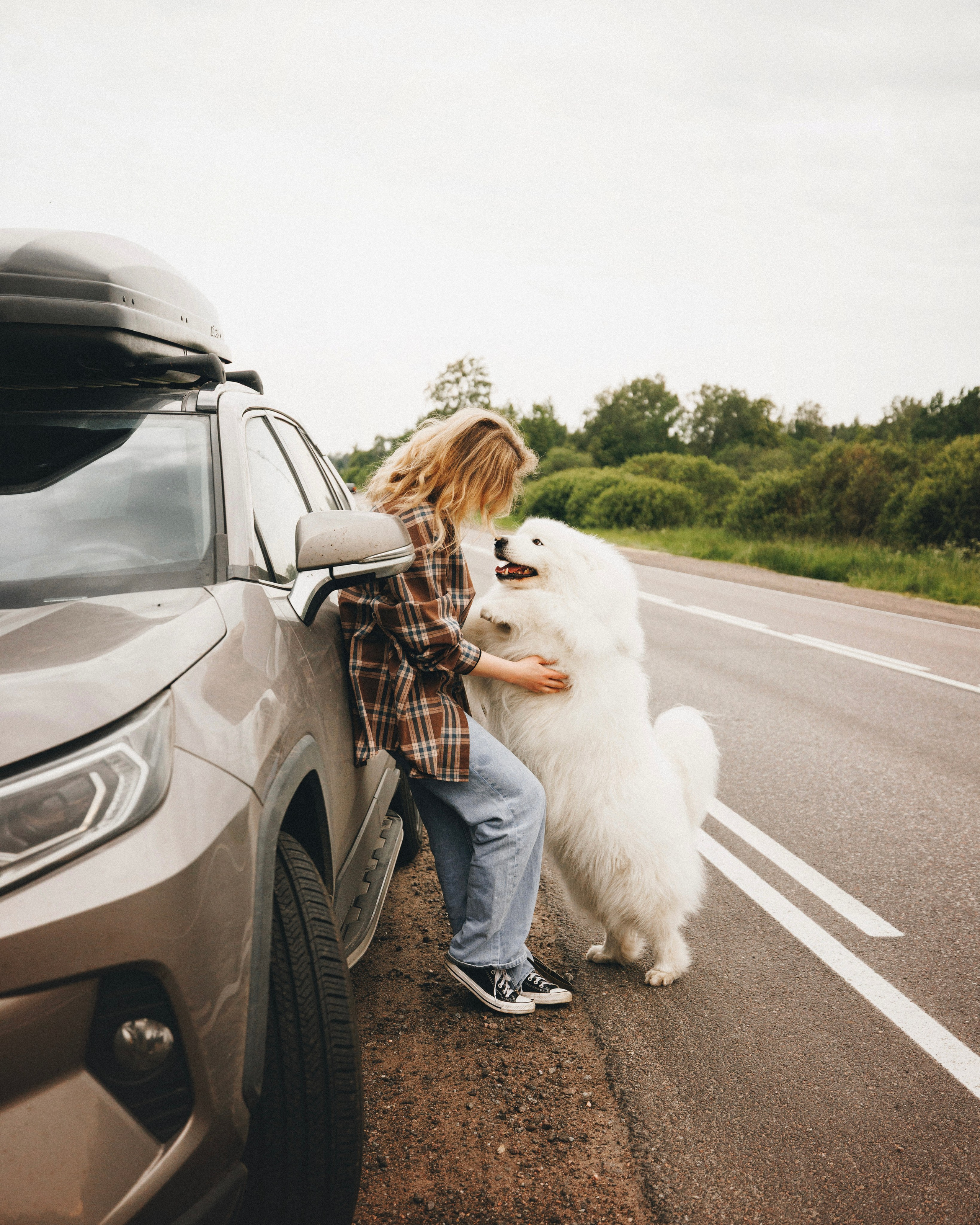 Женя и Цезарь. Фотограф анималист Осипчикова Мария