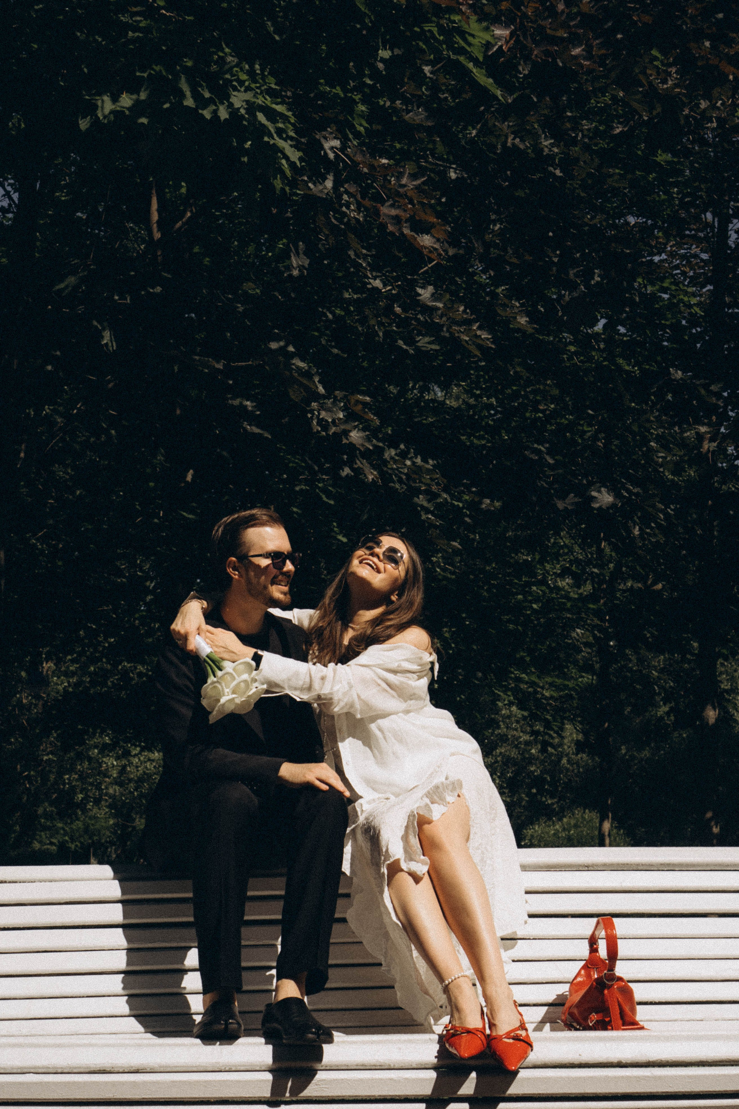 СВАДЕБНАЯ СЬЕМКА В ПАРКЕ ПОБЕДЫ И ПРОГУЛКА ПО МОСКОВСКОМУ ПРОСПЕКТУ. Профессиональный фотограф, Санкт-Петербург — Виктория Богомолова