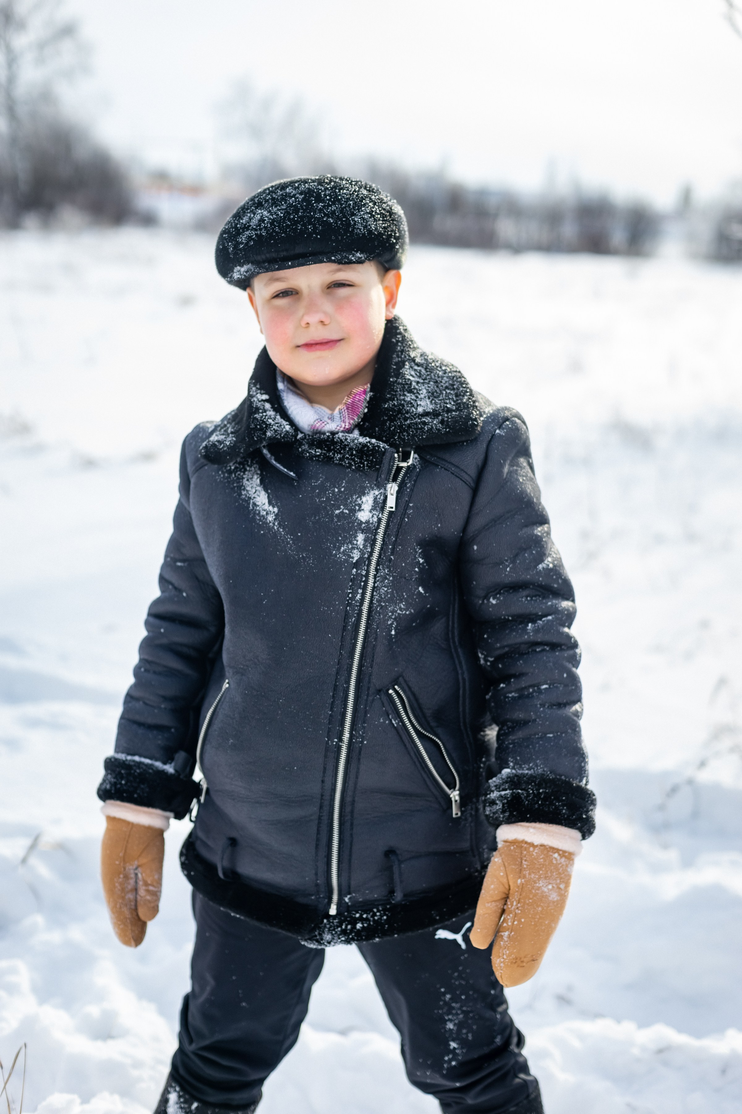 Зимняя в русском народном стиле. Ольга Плаксина фотограф в Саратове
