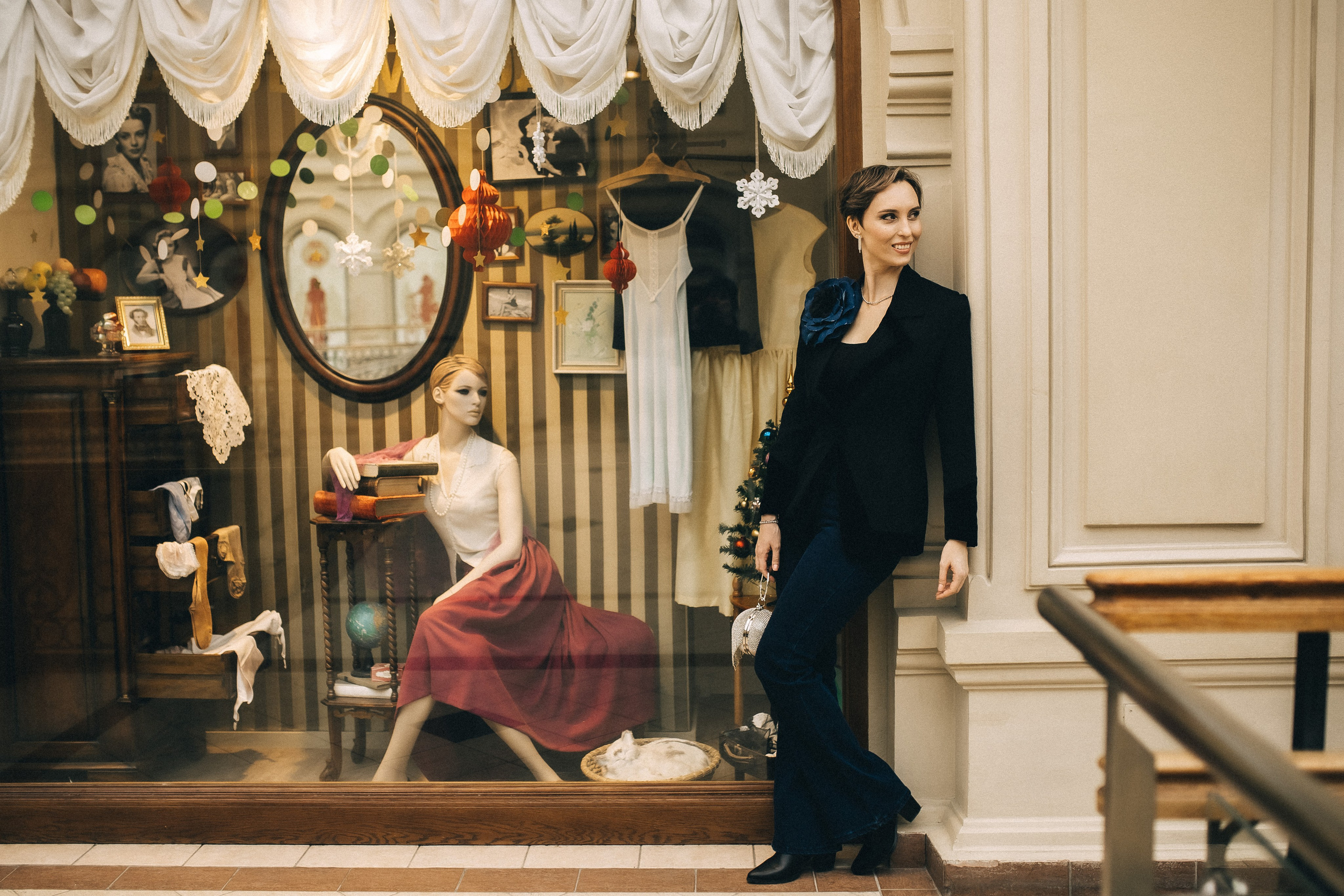 Новогодний ГУМ. Надя и Алиса!. Профессиональный фотограф, Москва |Видное Елена Елизарова