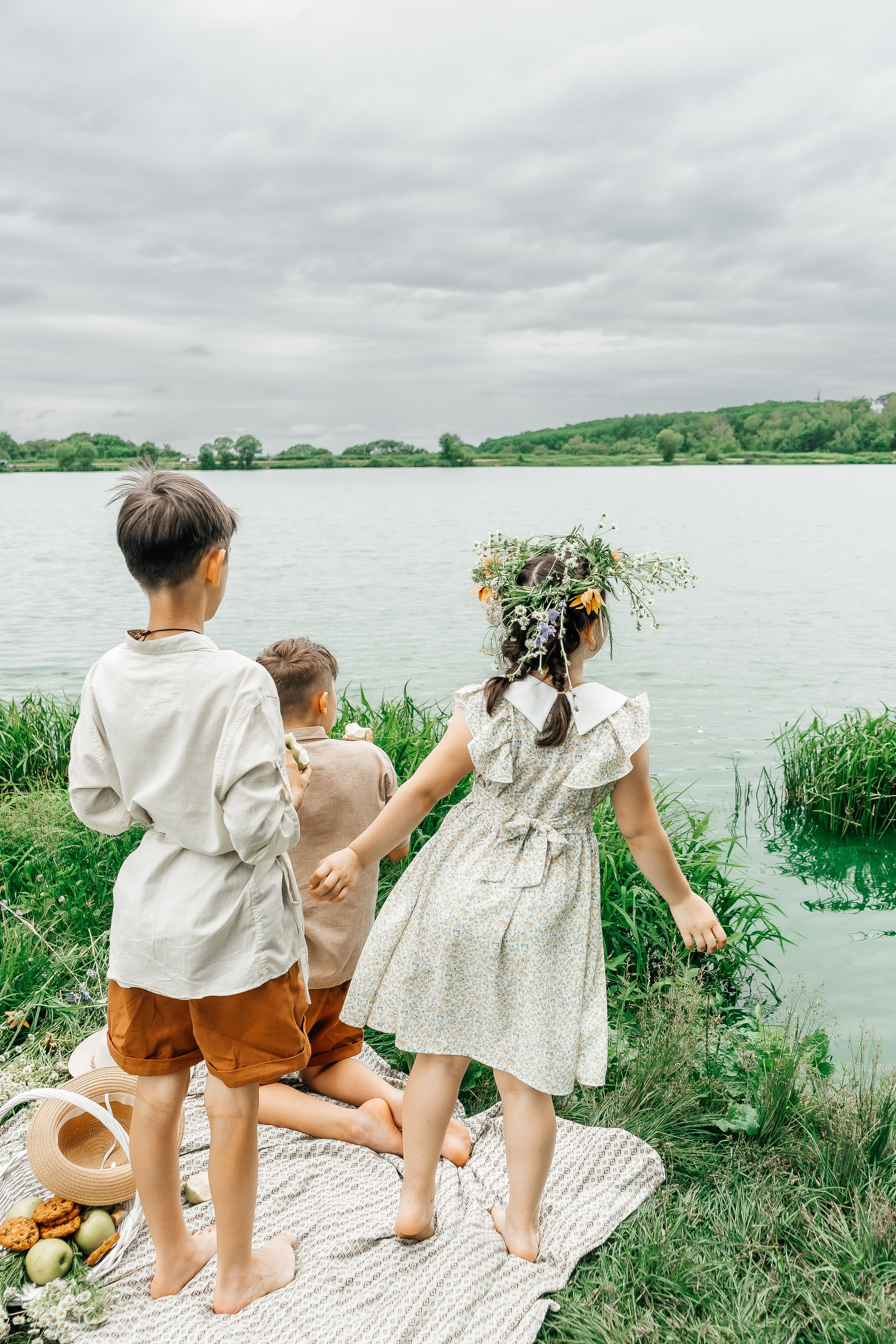 Вика, Даня и Лев на рыбалке. Свадебный и семейный фотограф во Владивостоке Александра Глускер