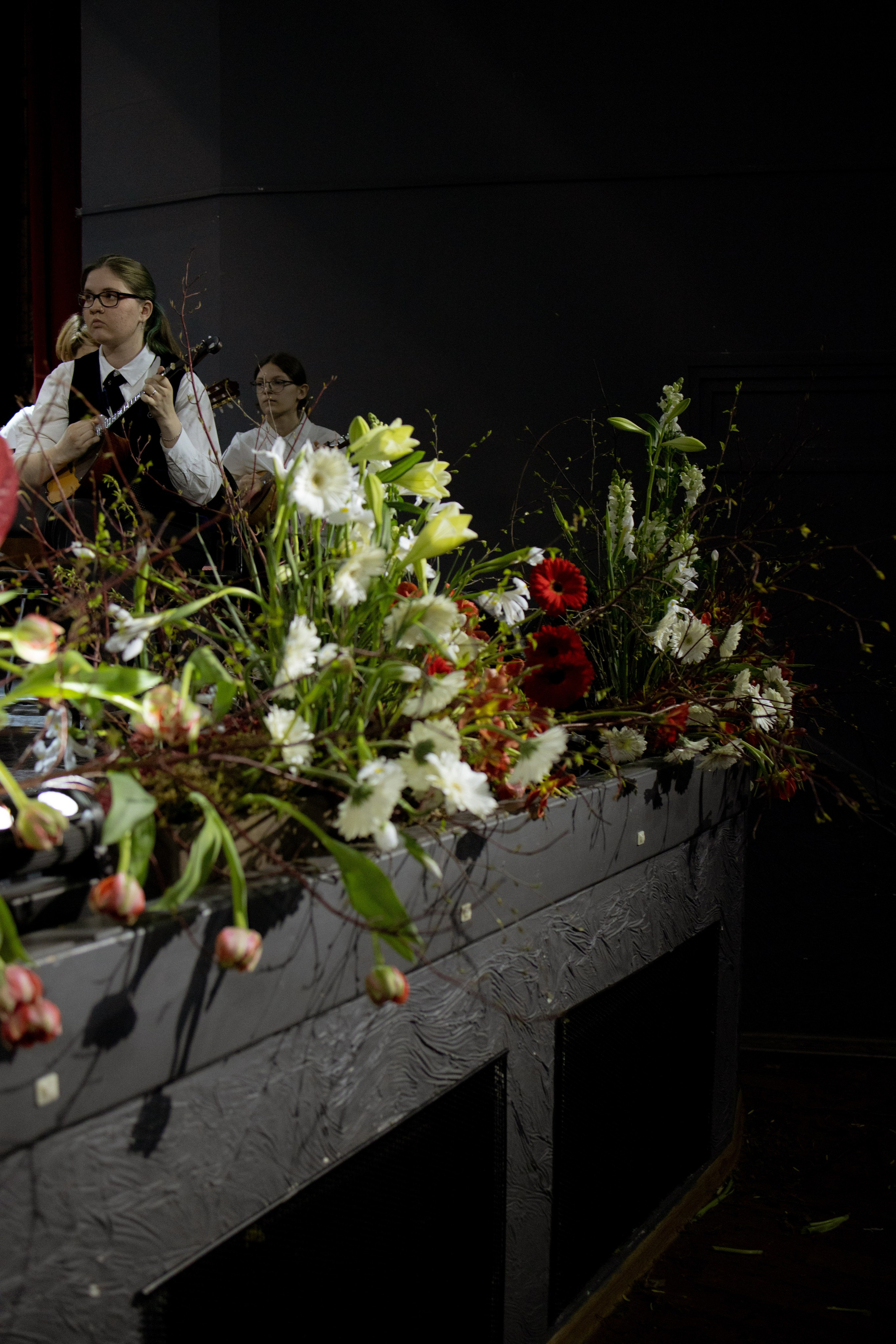 Оформление Отчетного концерта Музыкальной школы Глазунова. Оформление свадеб, декор свадеб Вера Маркова, Москва