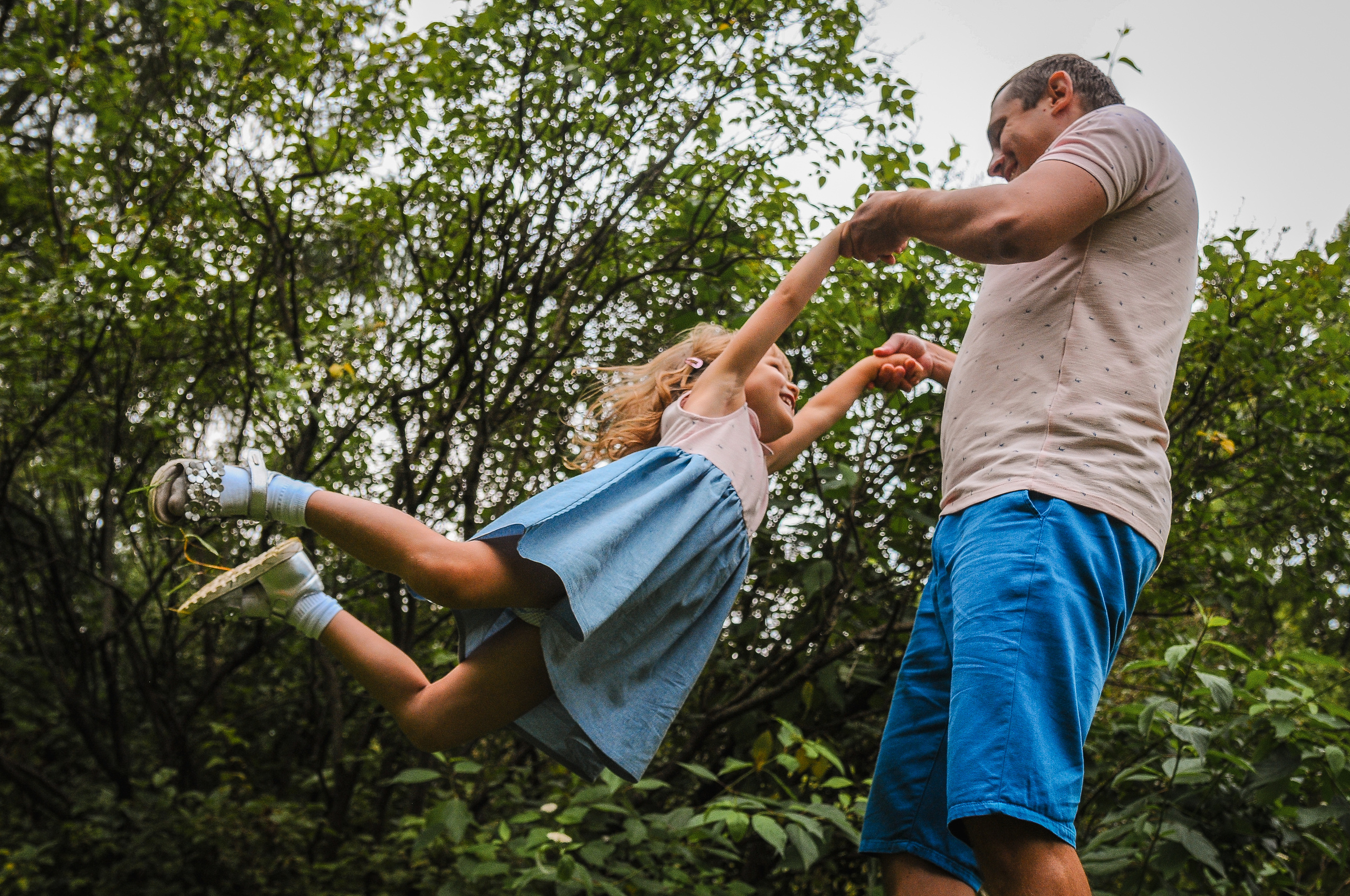2020 Семейная фотопрогулка Максим, Ольга, Артем и Алиса. Семейный, портретный, репортажный фотограф lifestyle в Москве и Кирове