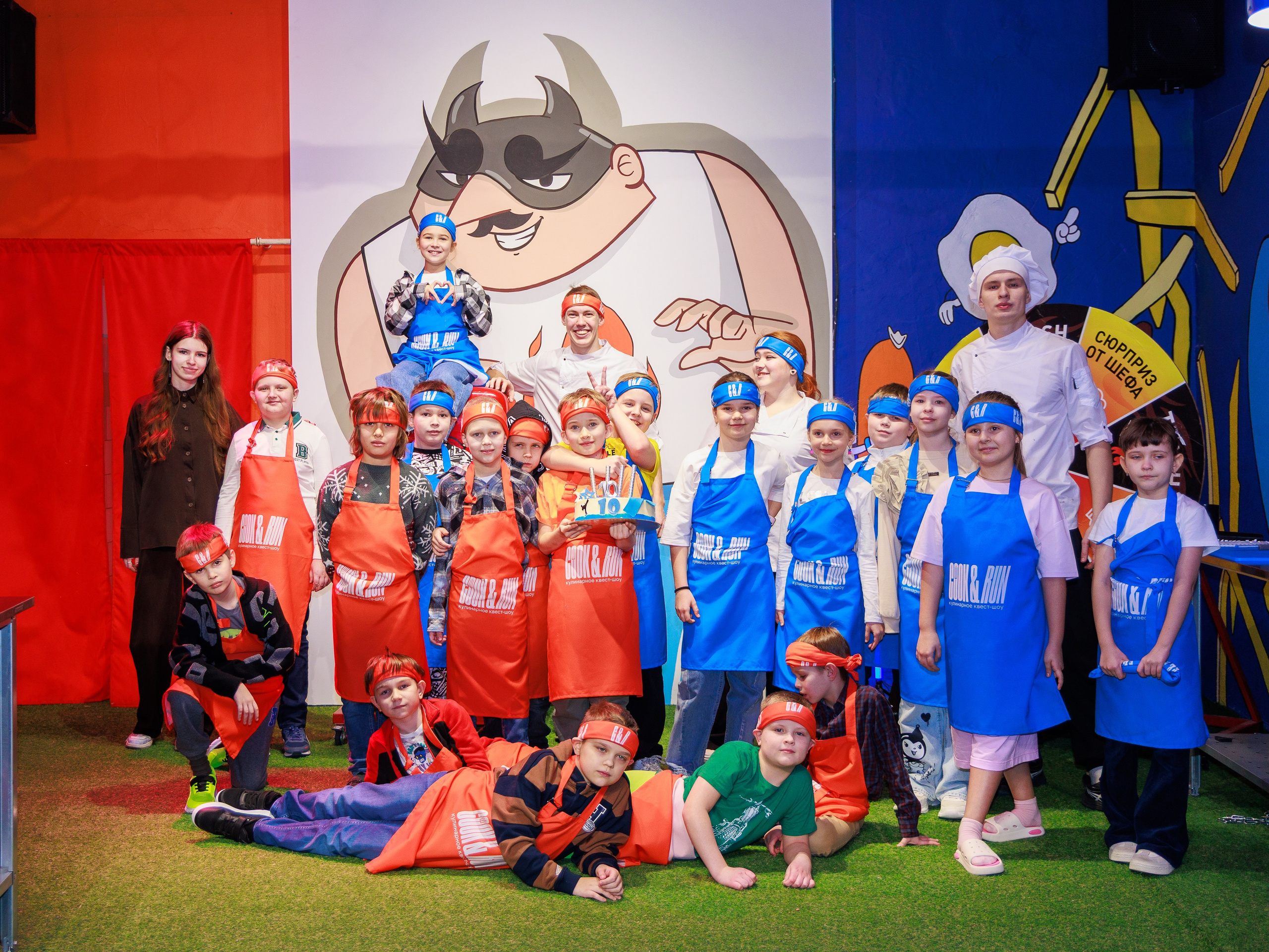 Репортаж детских праздников. Sport Art Foto