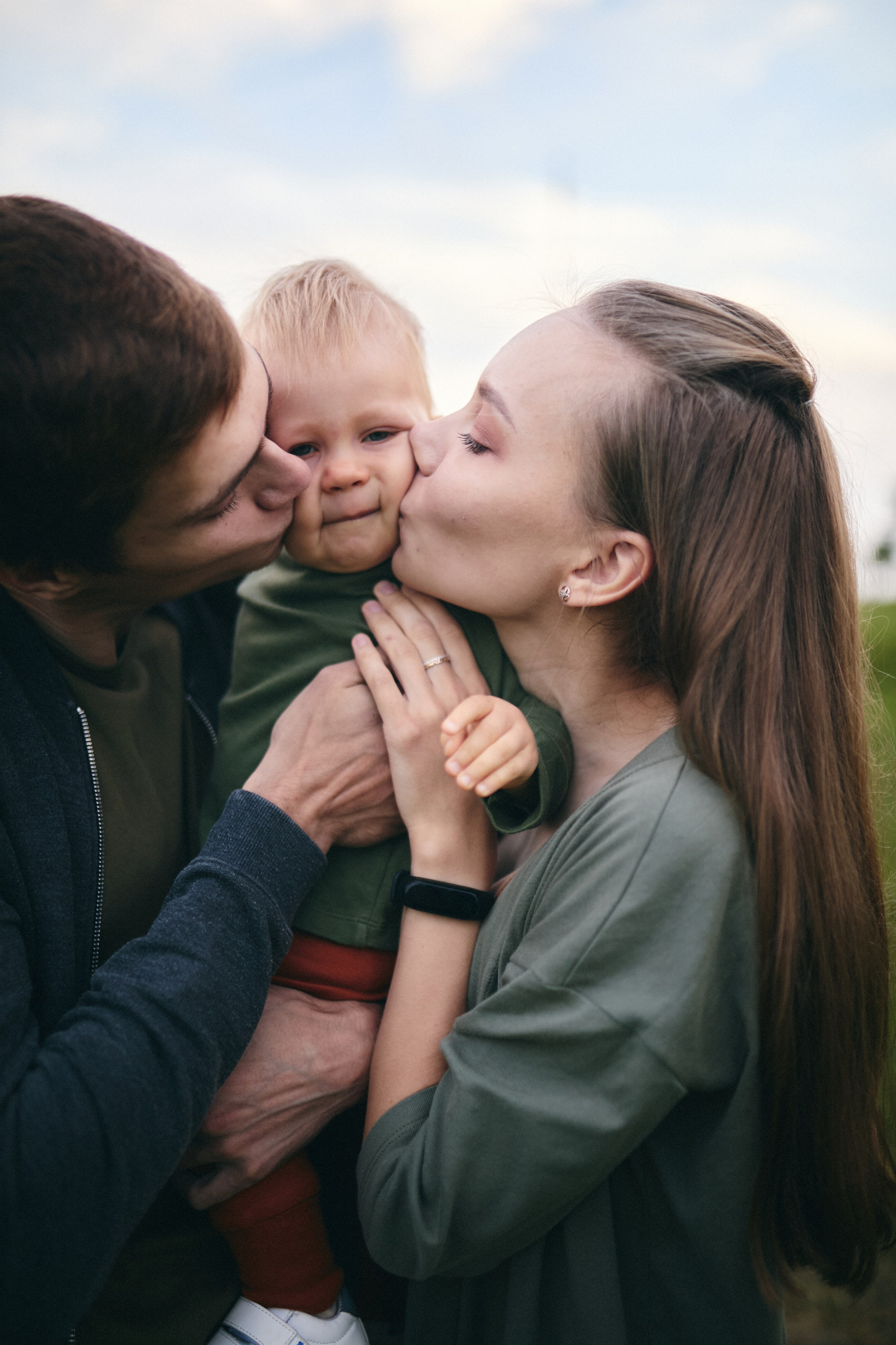 Кристина, Леша и Стёпа. Фотограф София Комкина
