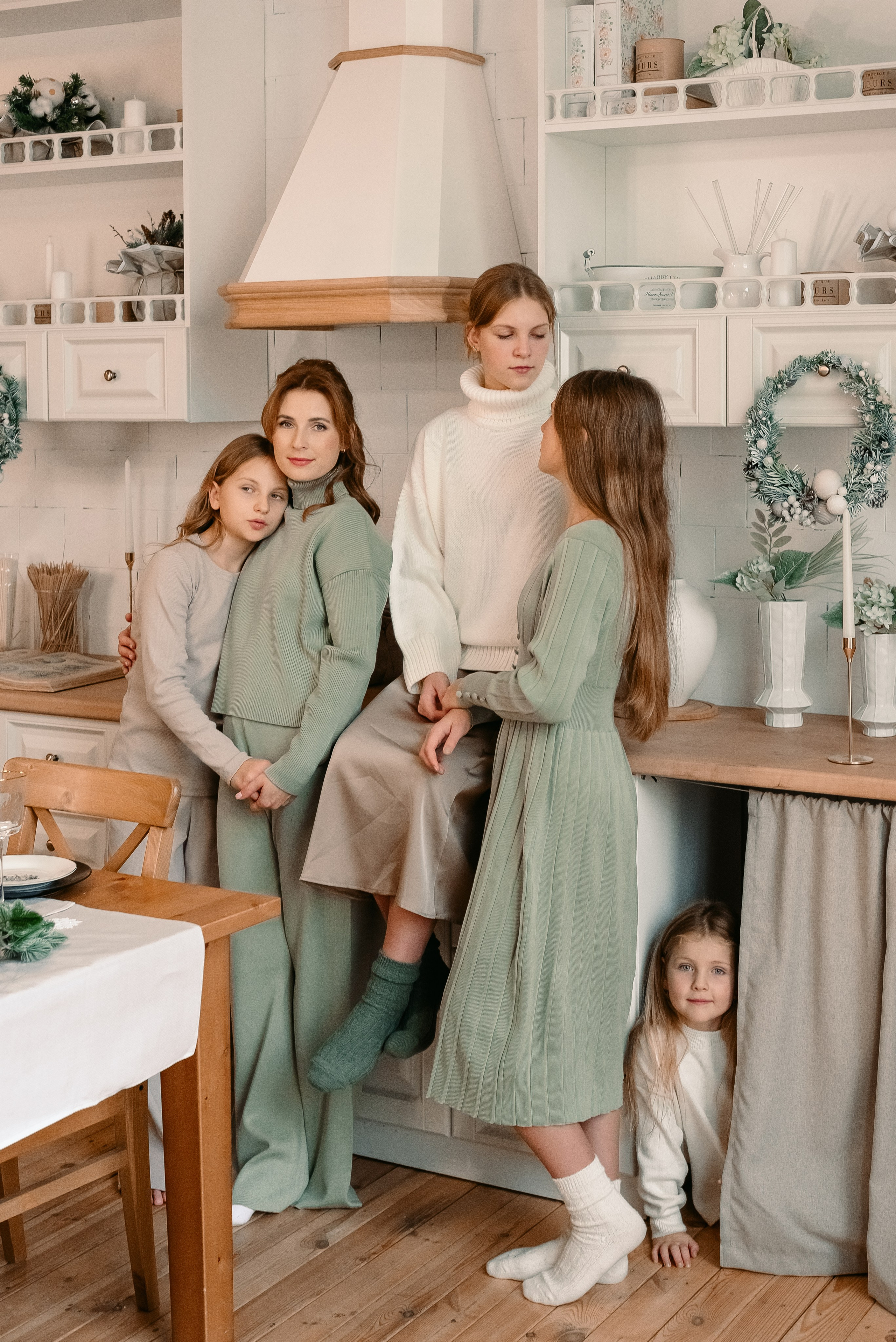 Новогодняя семейная фотосессия. Фотограф Юлия Кондратьева