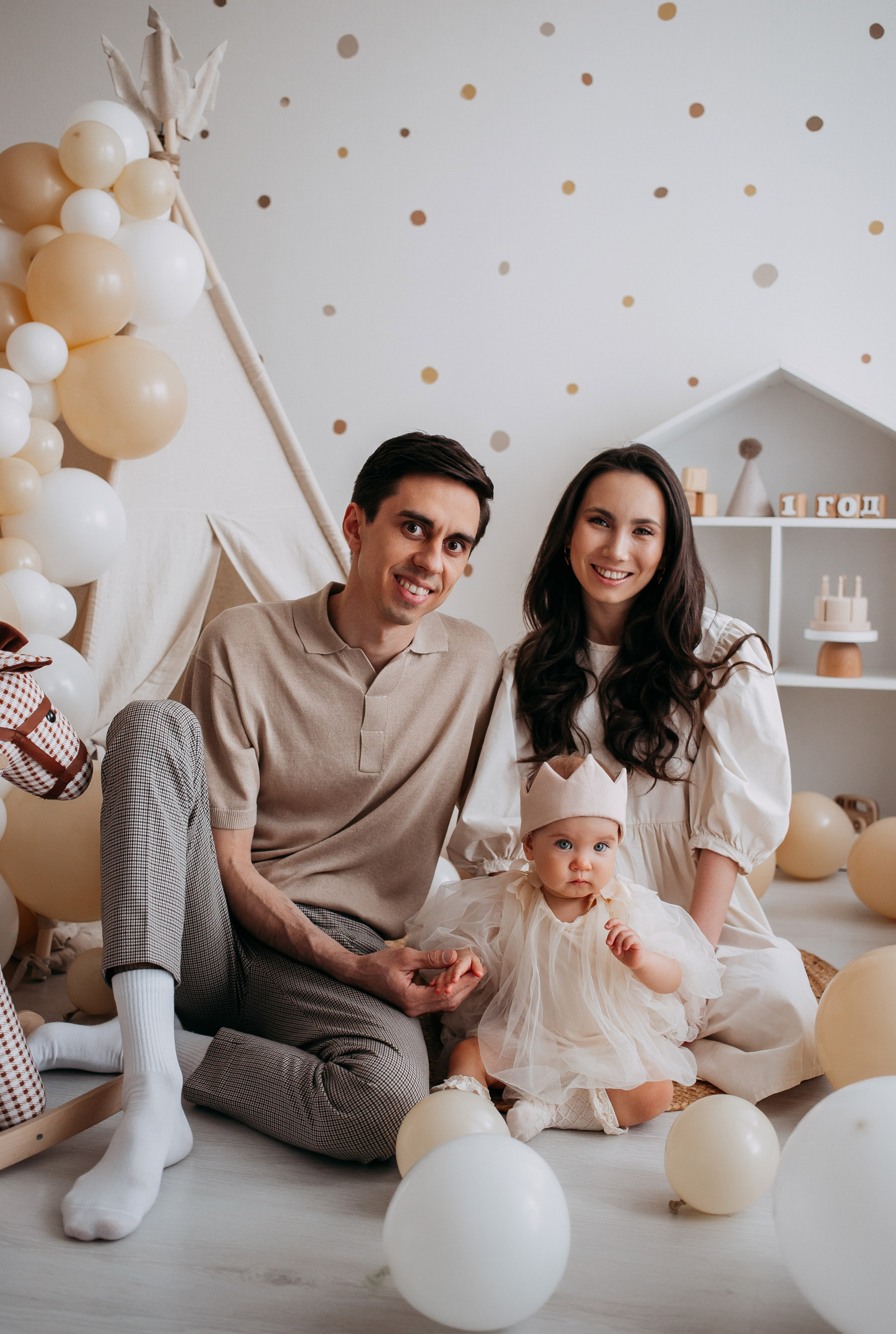 Мирочке 1 годик. Фотограф в Санкт-Петербурге Гарипова Валерия