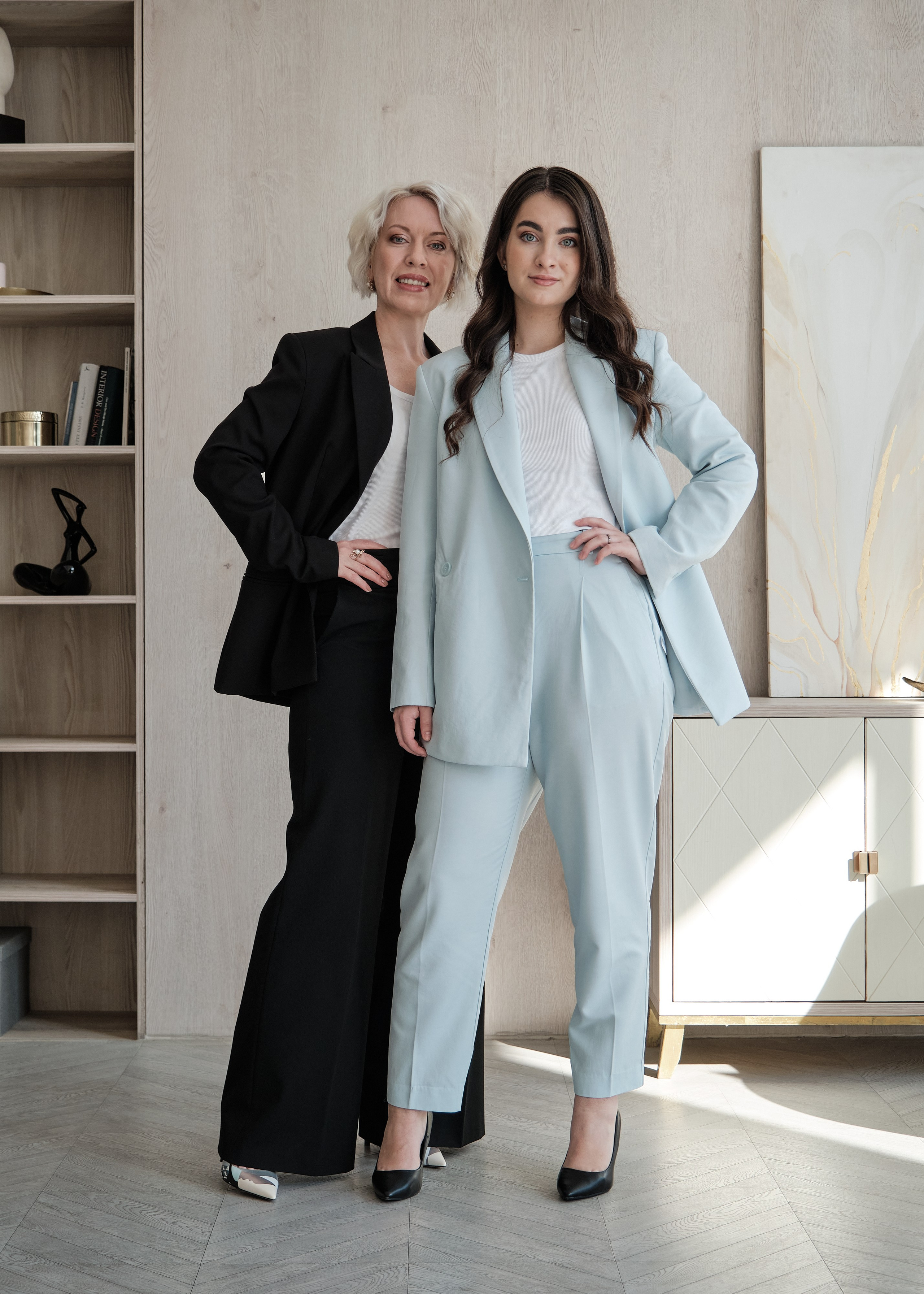 Семейная фотосессия мамы и дочки 3. Портретный фотограф на новый год в Москве Виктория Колышева