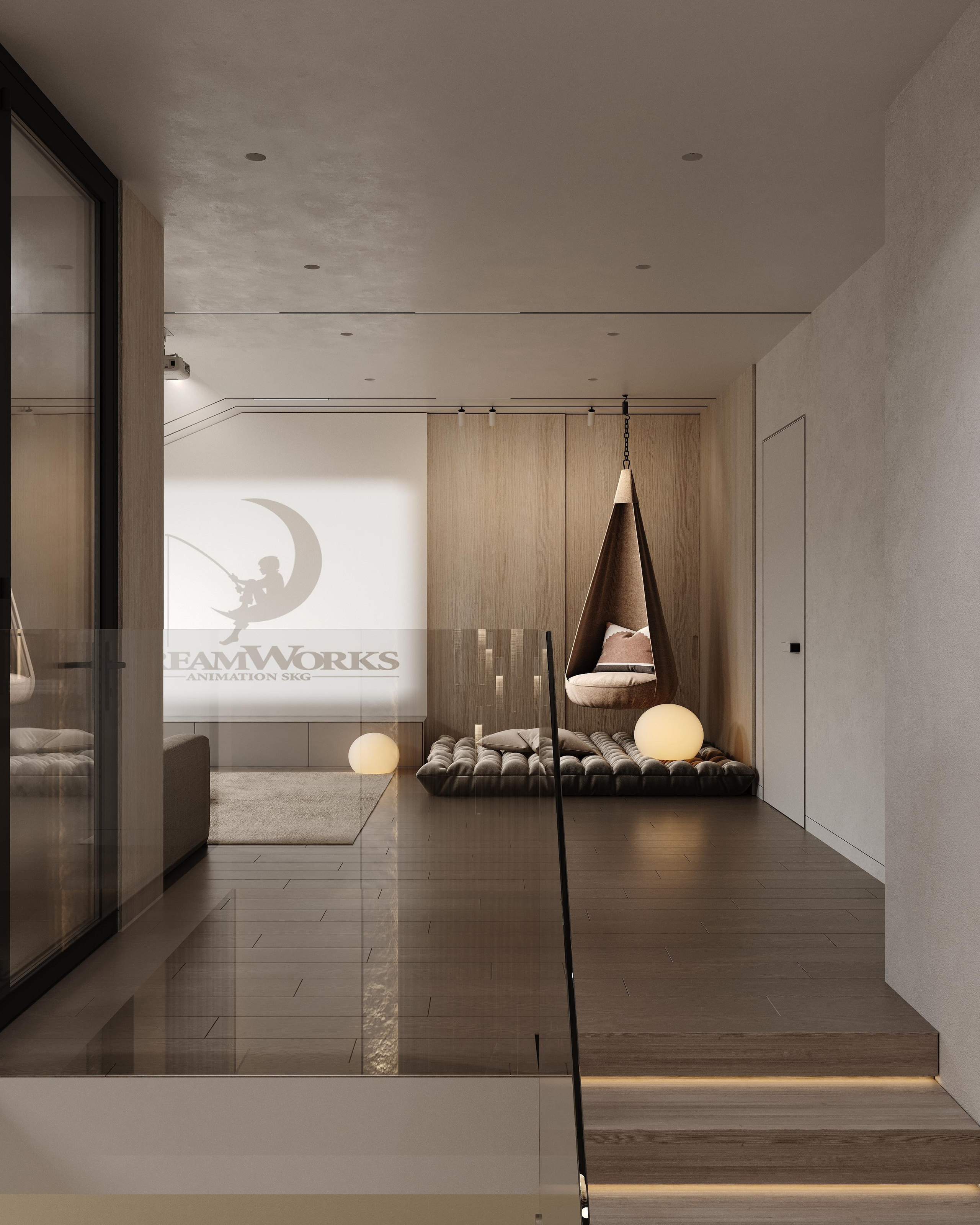 Чердачный этаж. Дизайнер интерьера Еремина Юлия