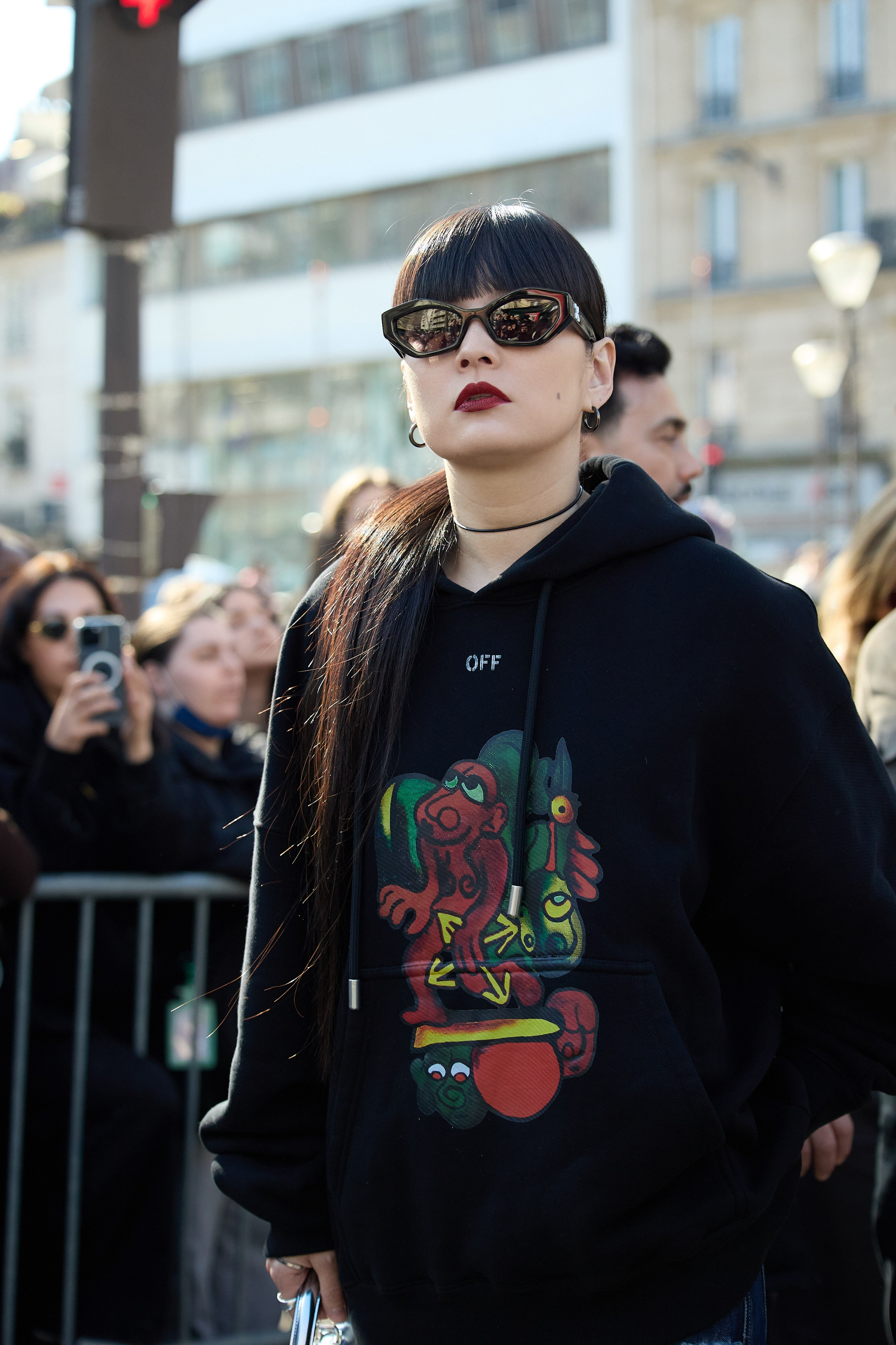 Off-White WOMENSWEAR FALL/WINTER 2025-2026. Photographer in Milan Ivan Goncharov