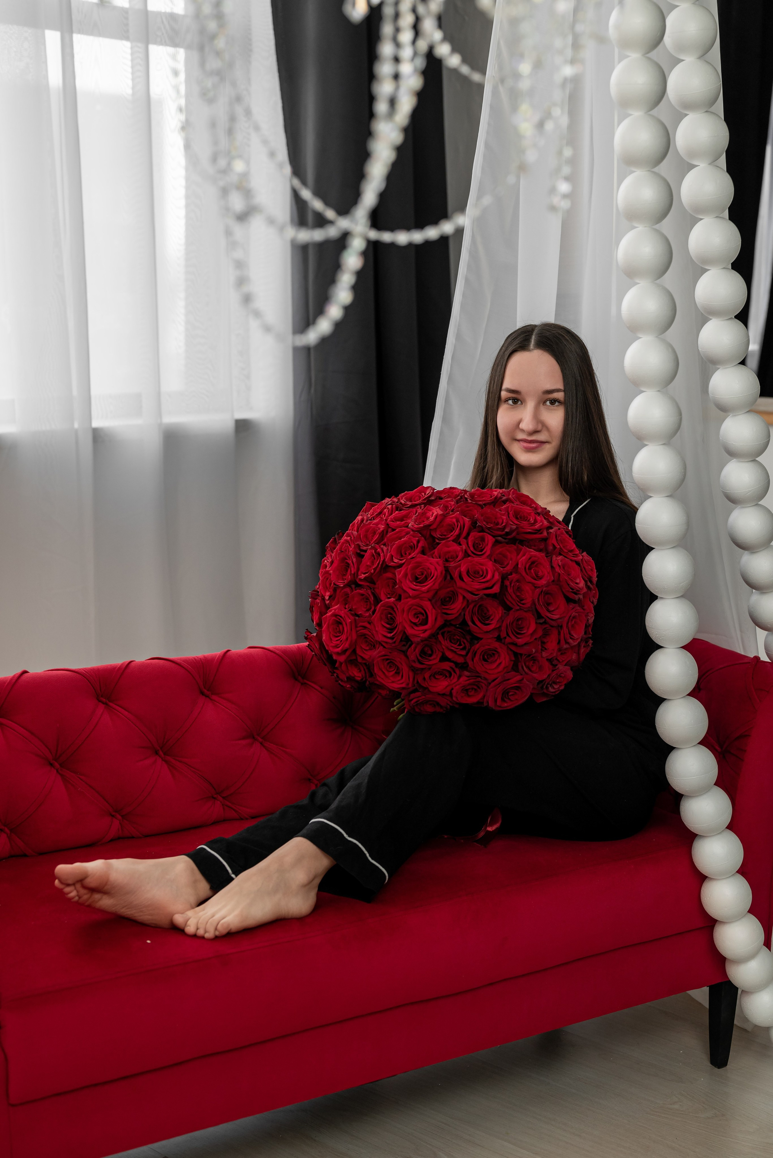 Фотопроект *101 красная роза* 2025 г. Фотограф в городе Салават