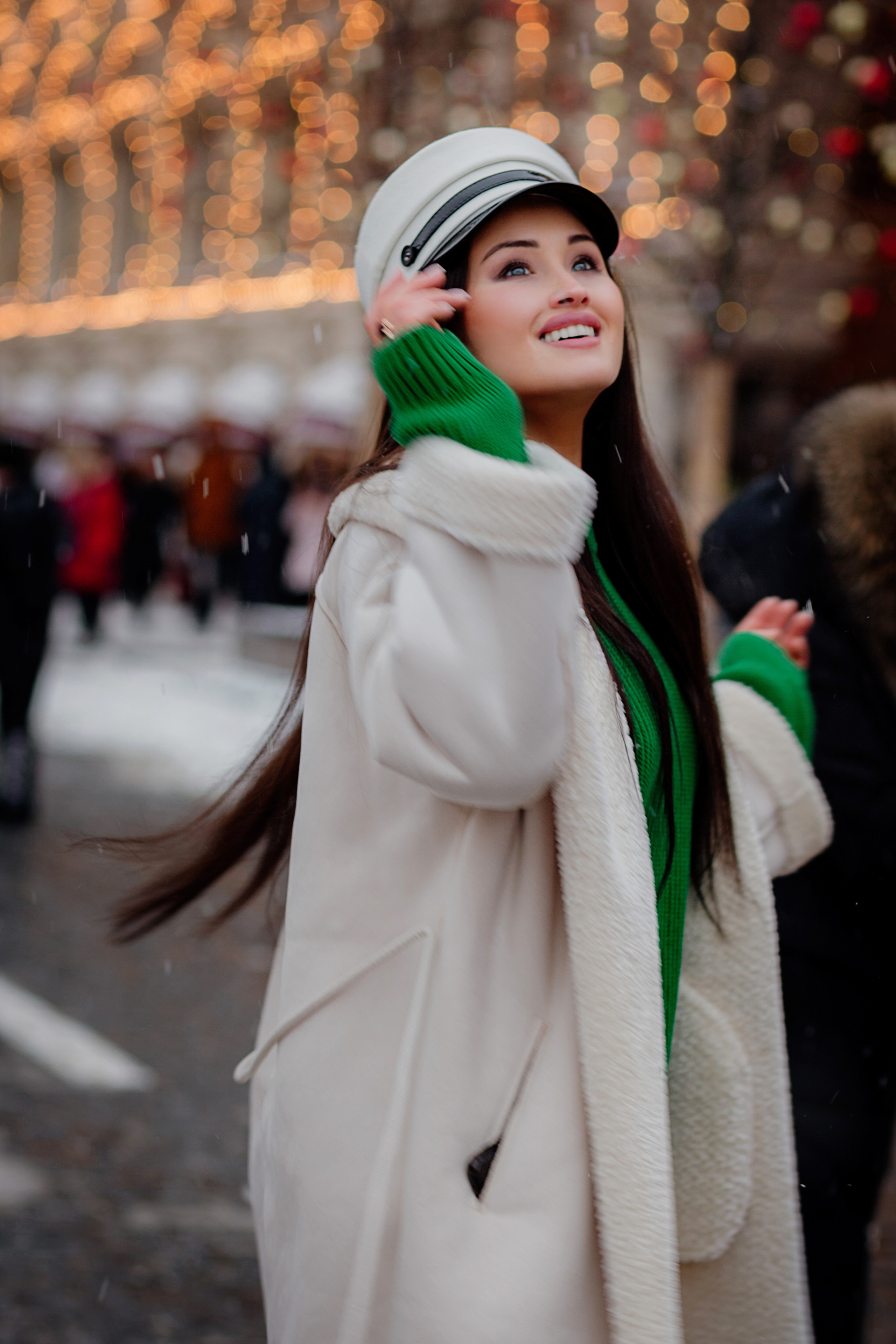 Новый год прогулка. Деловая и Бизнес съемка в  Москве Инесса Грушко