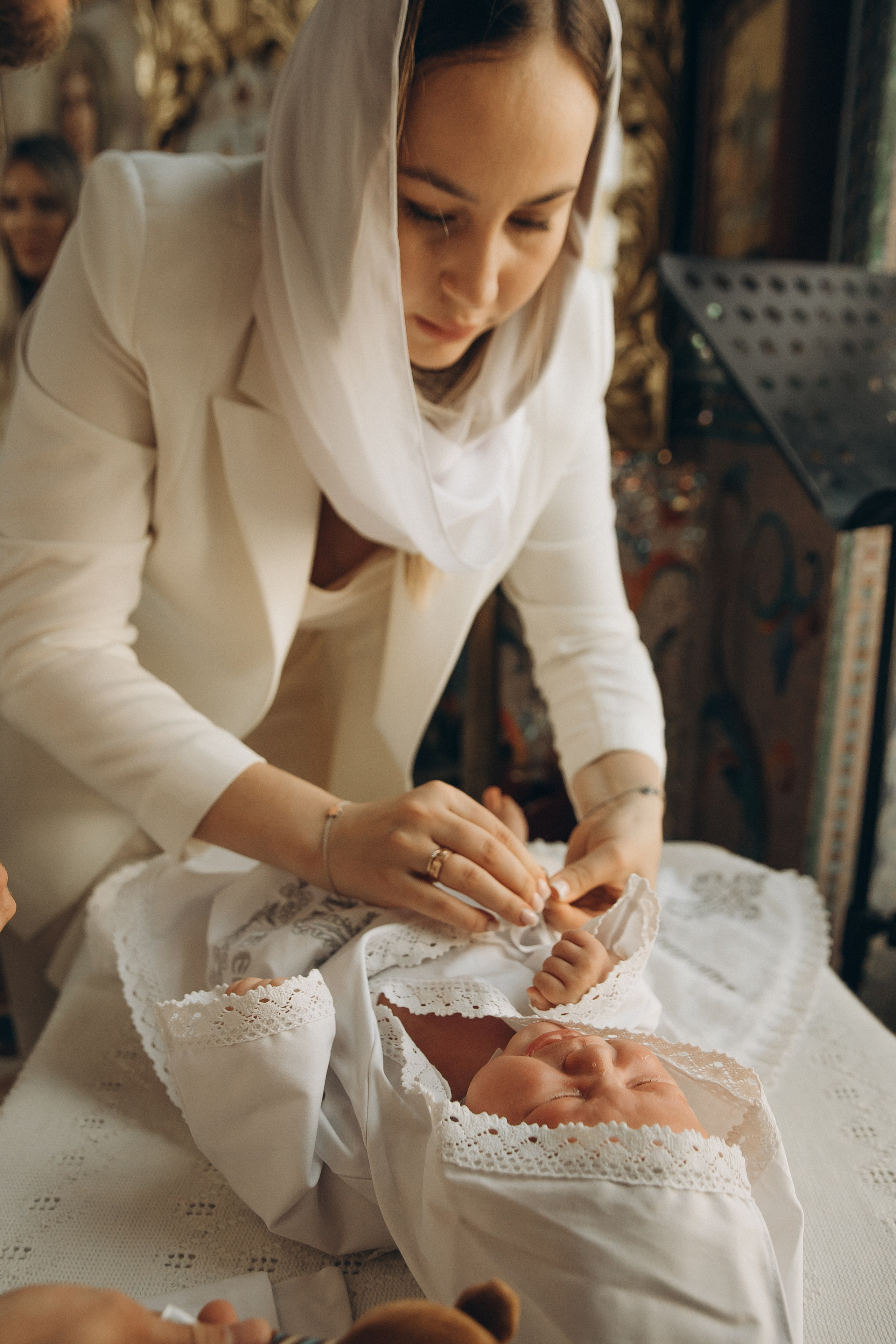 Крещение. Семейный фотограф в Москве и Королеве Евгения Баукова