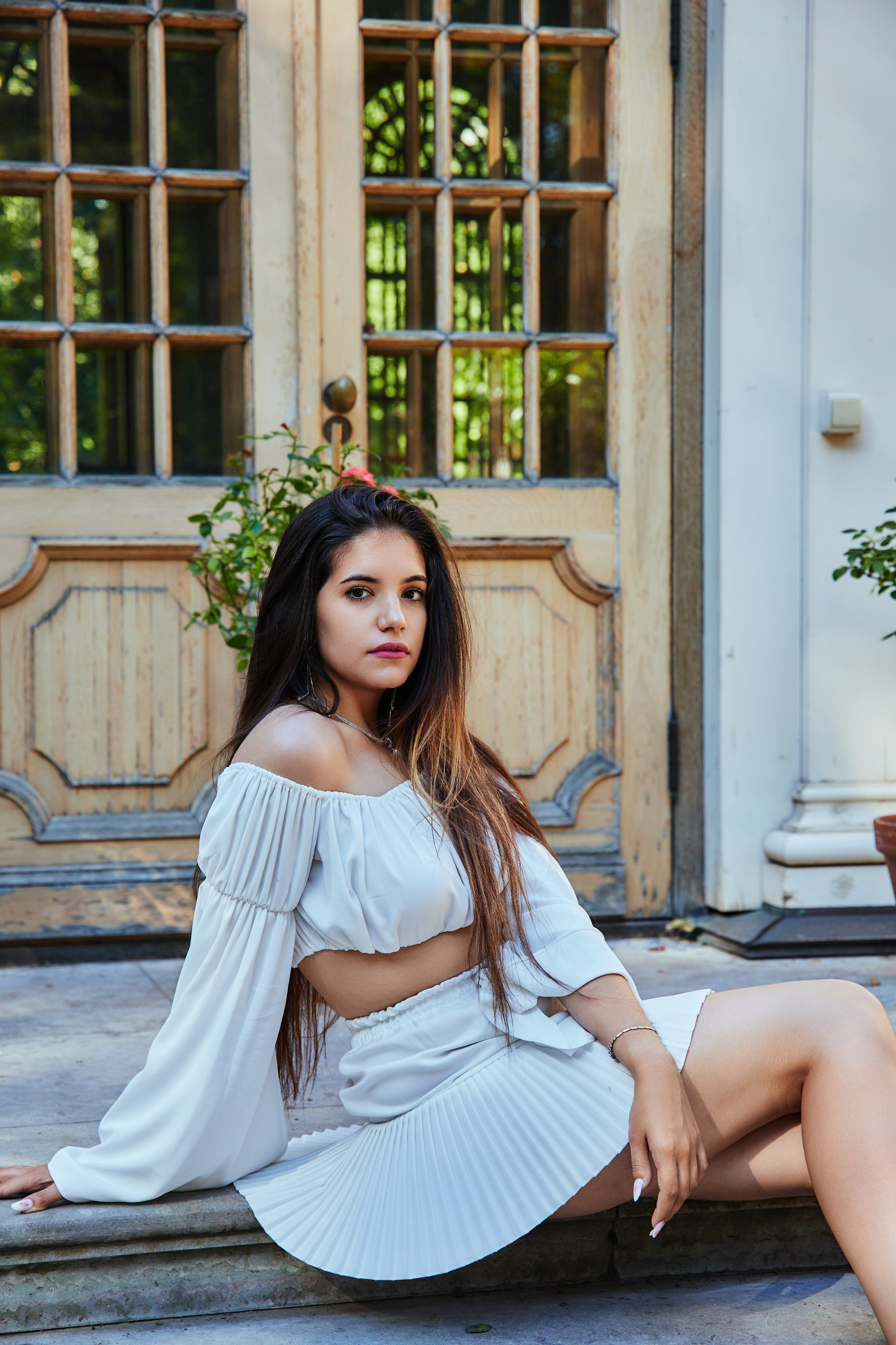 Диана, летний сад. Репортажный фотограф Алёна Кантемирова