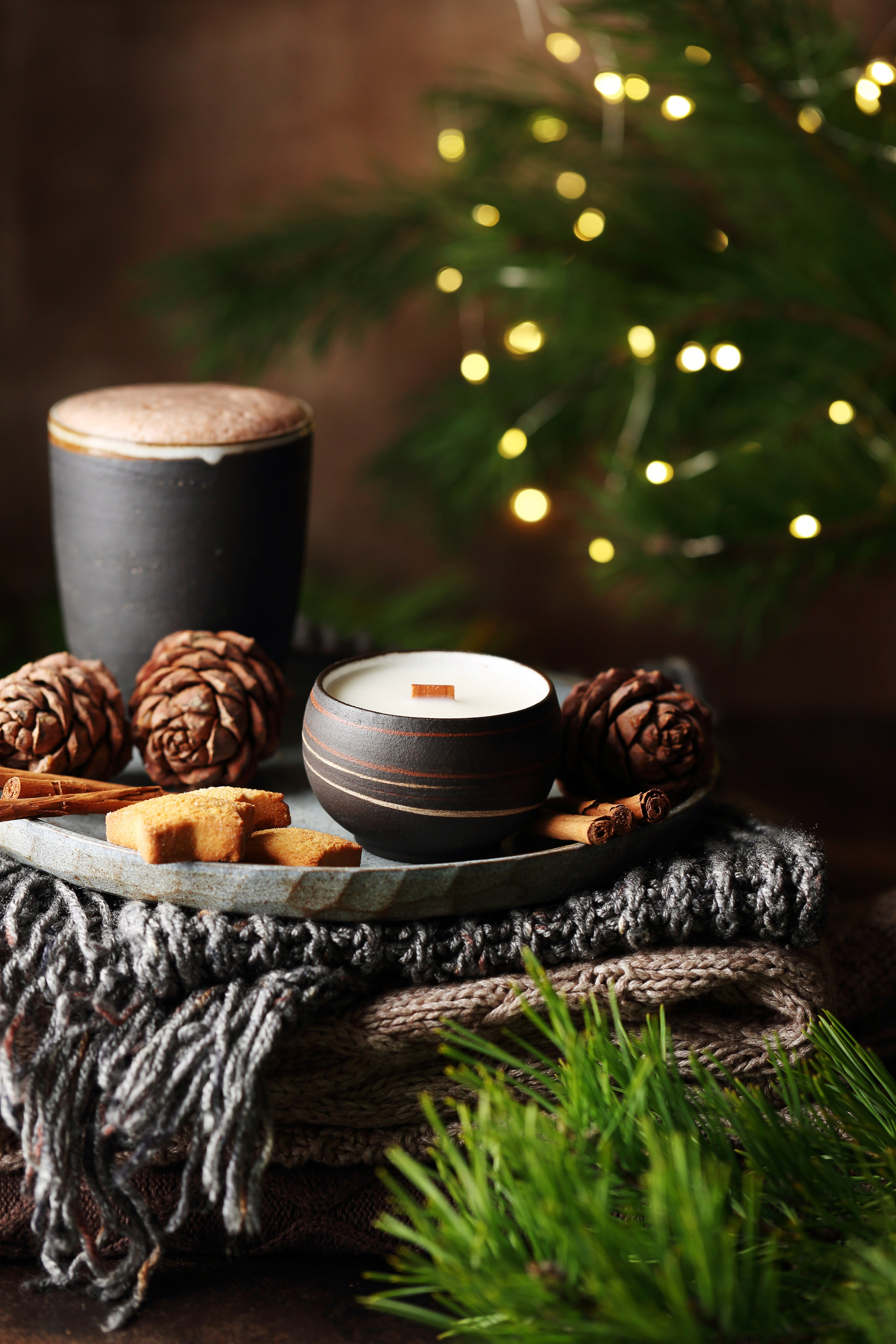 Свечи. Фуд-фотограф Оксана Голева