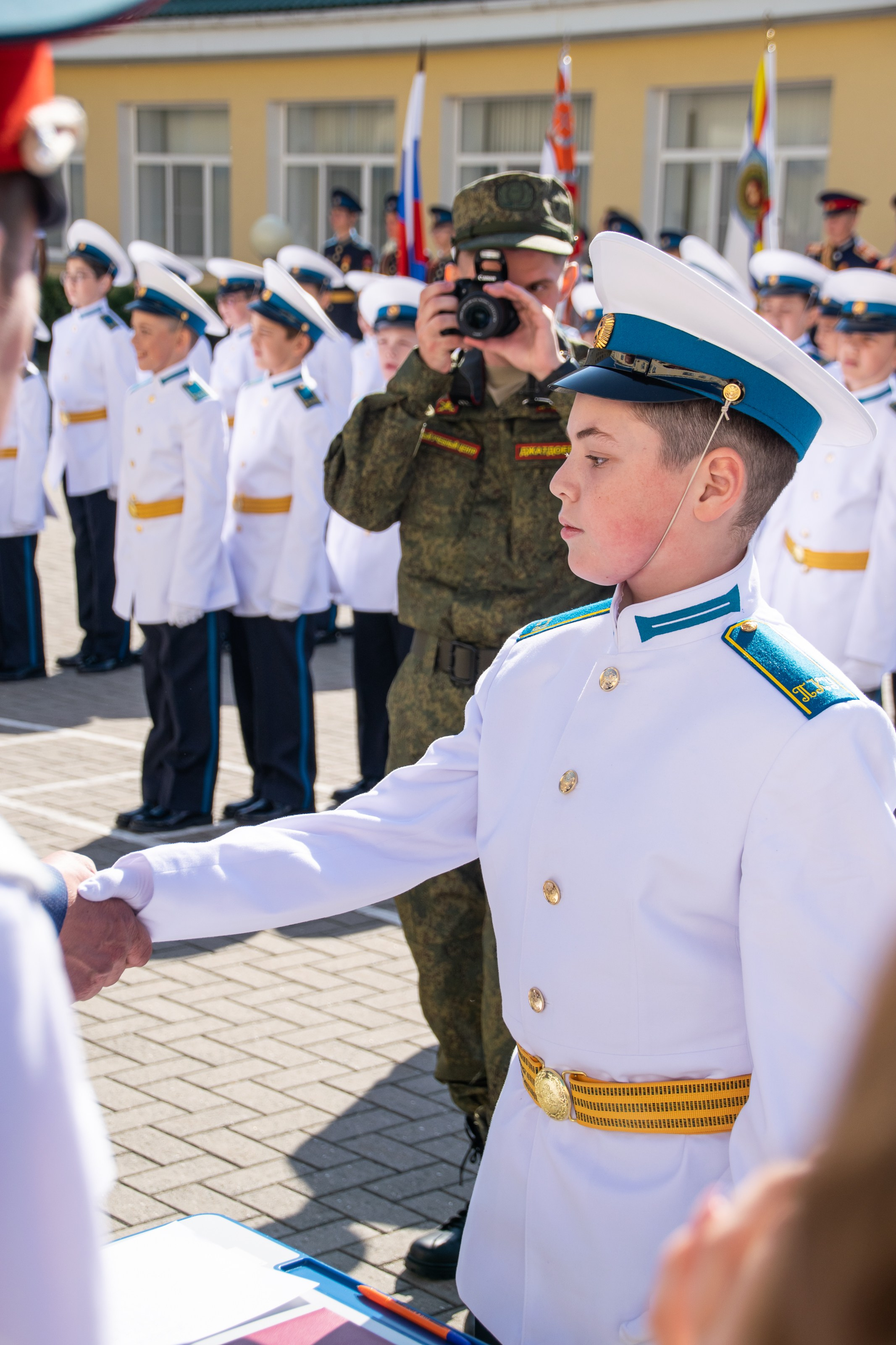 Присяга в кадетском училище. Репортажный фотограф в Ставрополе