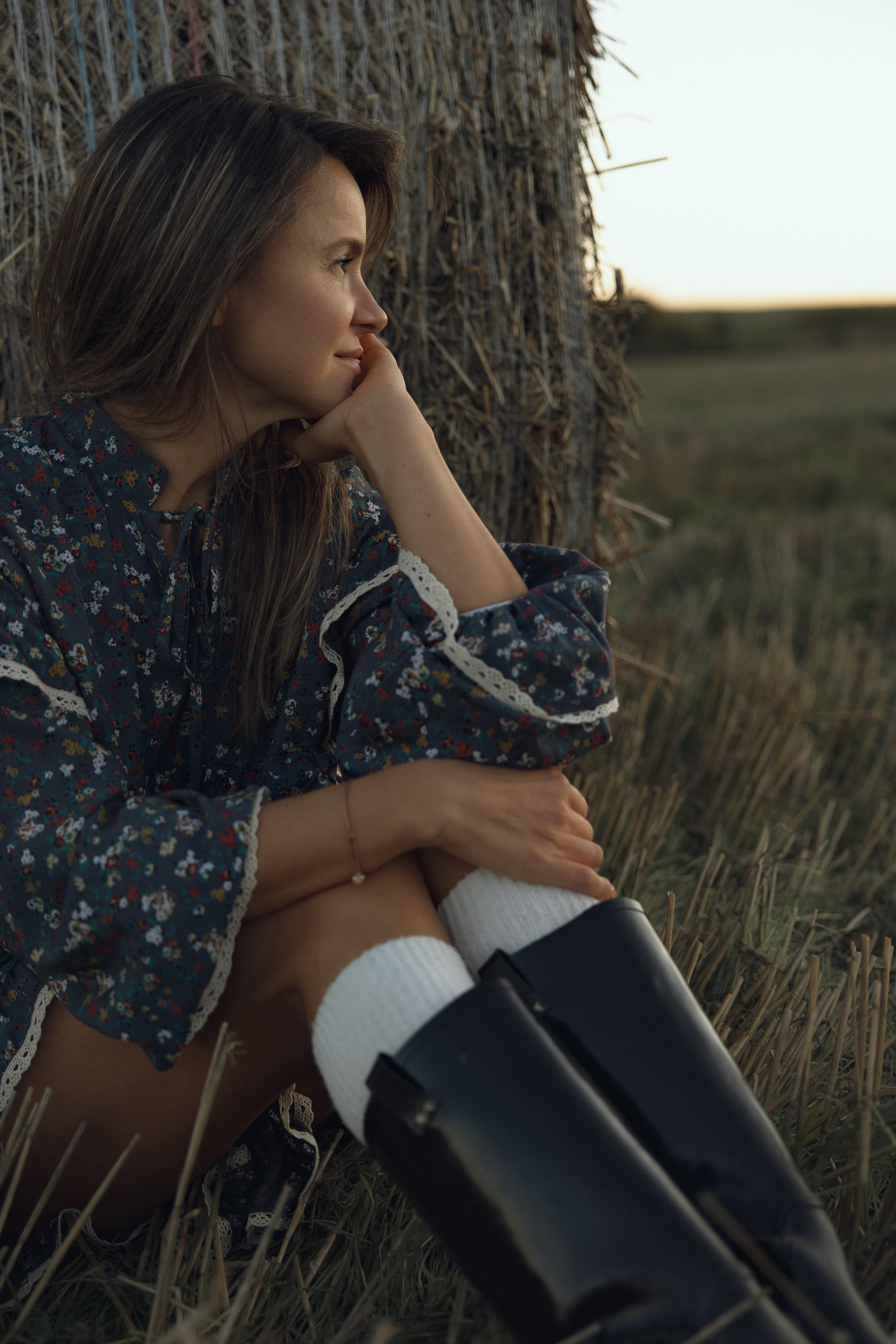 Поле. Мама и дочка. Семейный фотограф в городе Тула Любовь Сабирова