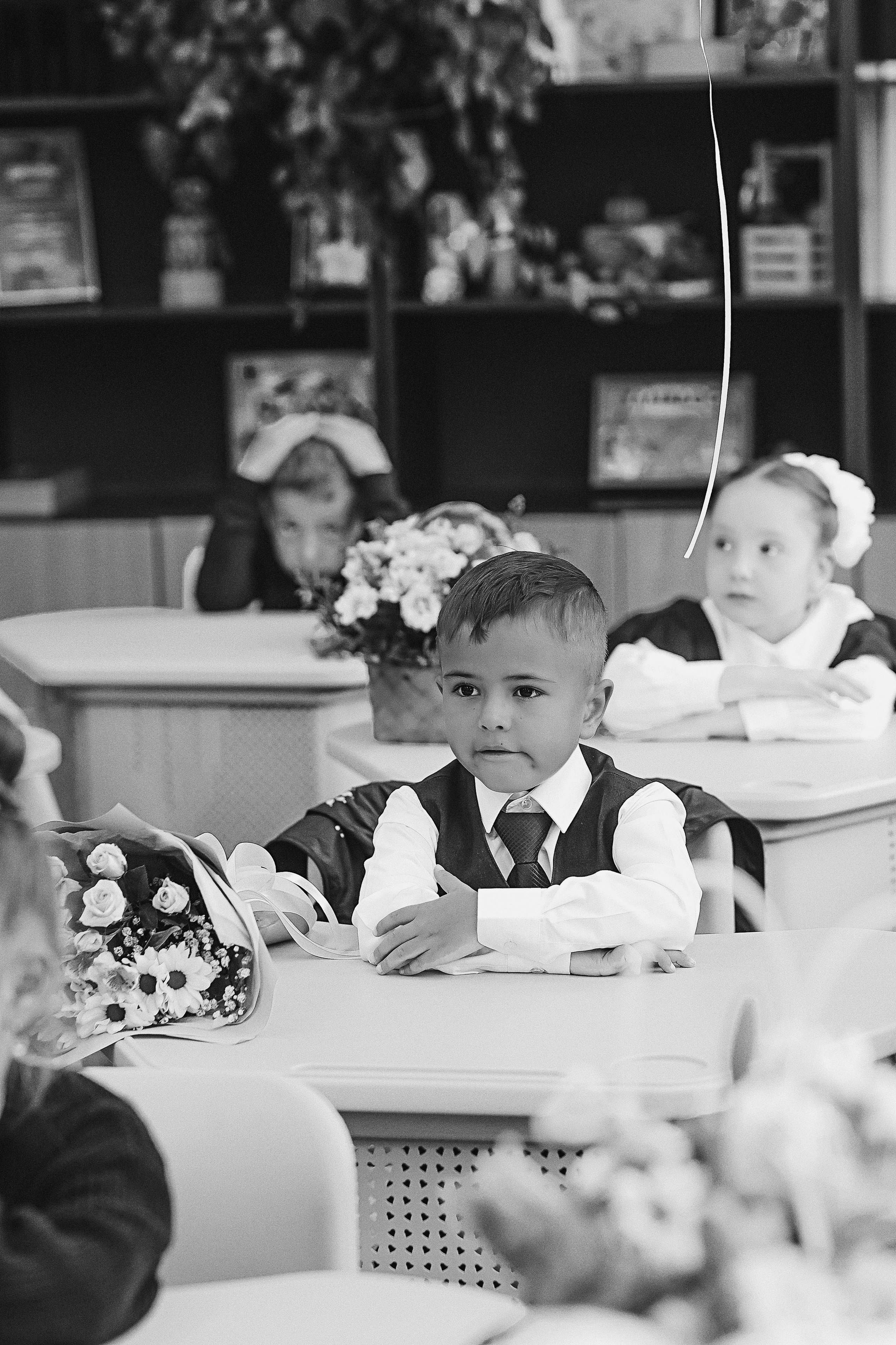 1 сентября линейка+кл час+портреты. Семейный фотограф Тюмень, фотограф на роды Салмина Мария