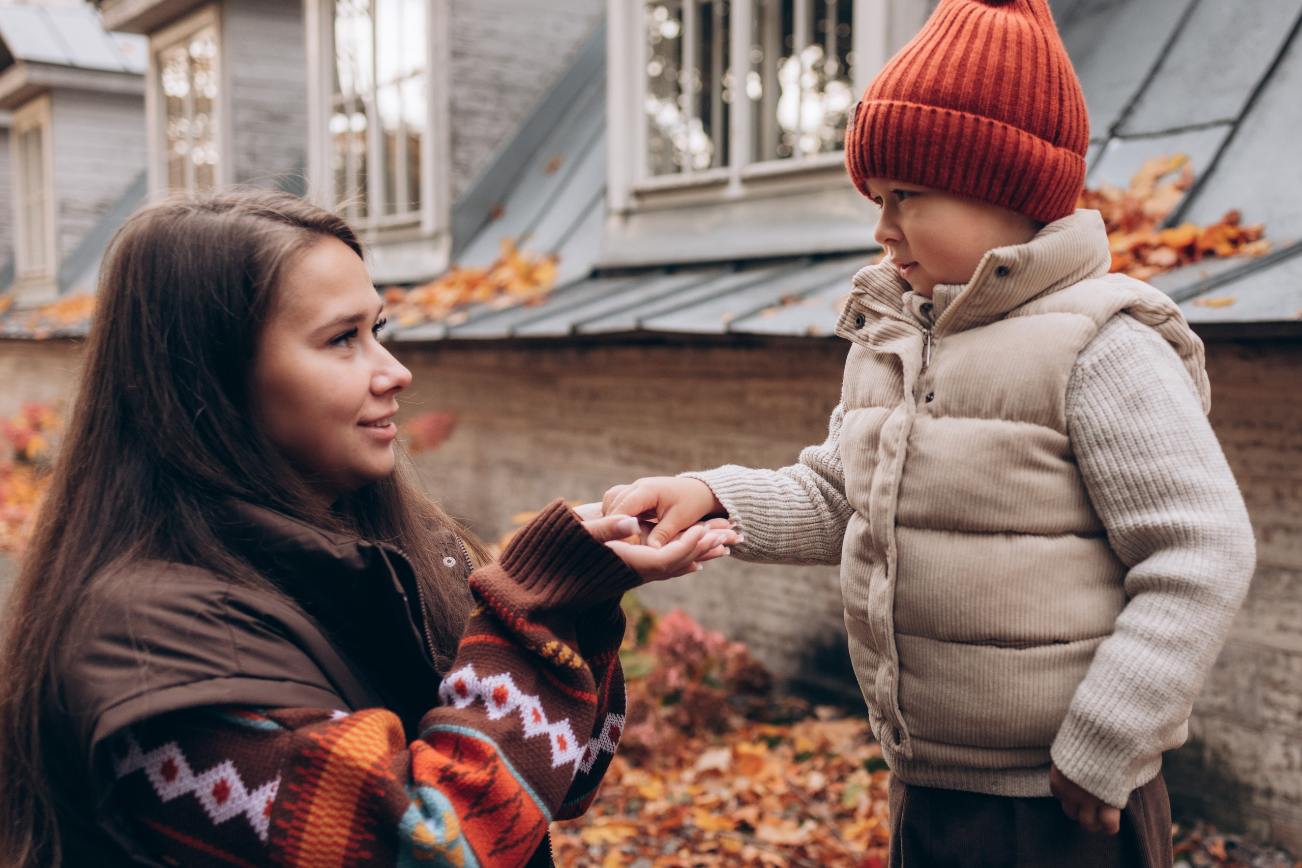 Осенняя семейная фотосессия в парке ЦПКиО им. Кирова на Елагином острове. Семейный и детский фотограф в Санкт-Петербурге Павлова Елена