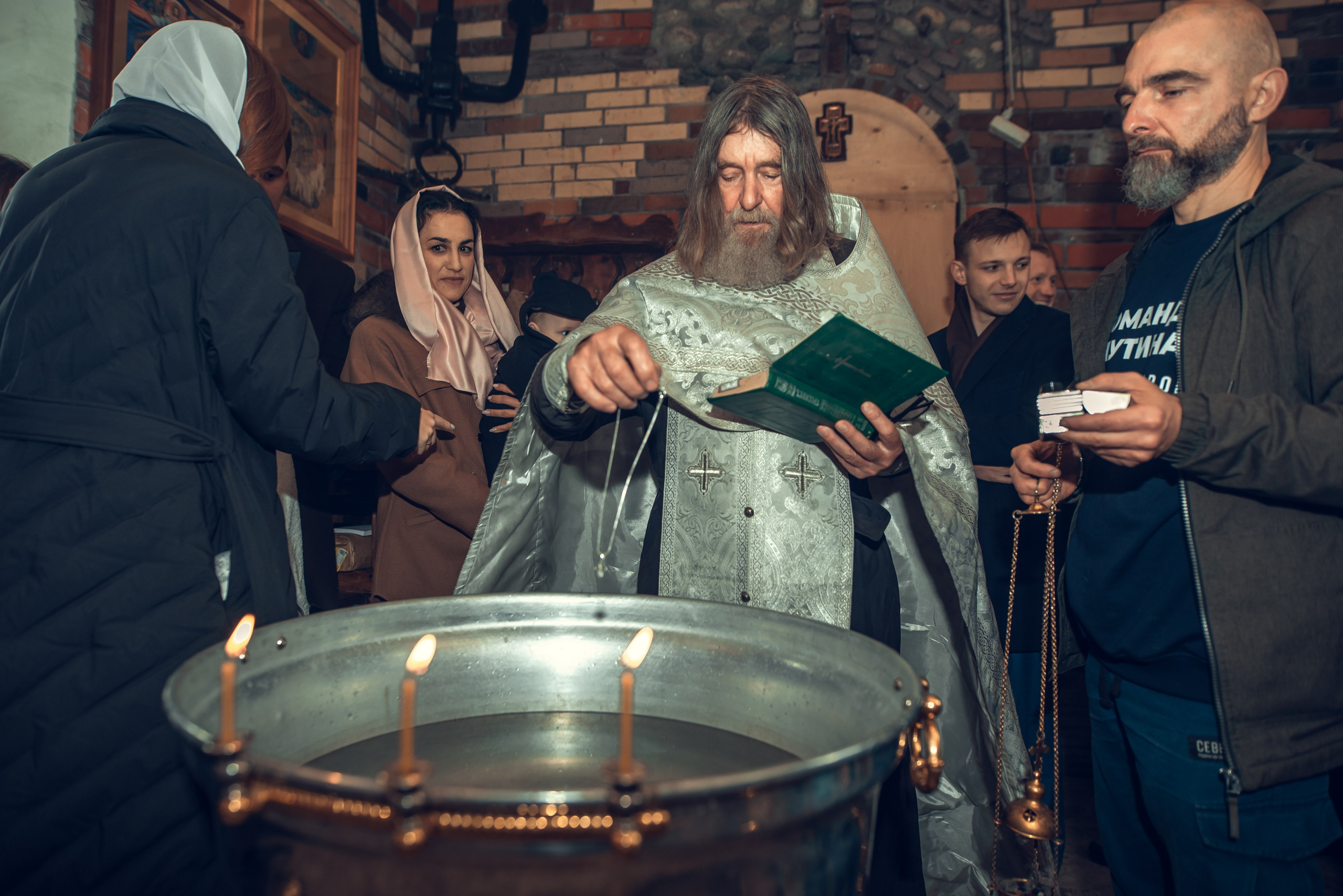 Крещение Льва (деревня Фёдора Конюхова). Фотограф Стеценко Наталия. Одинцово, Москва, Московская область