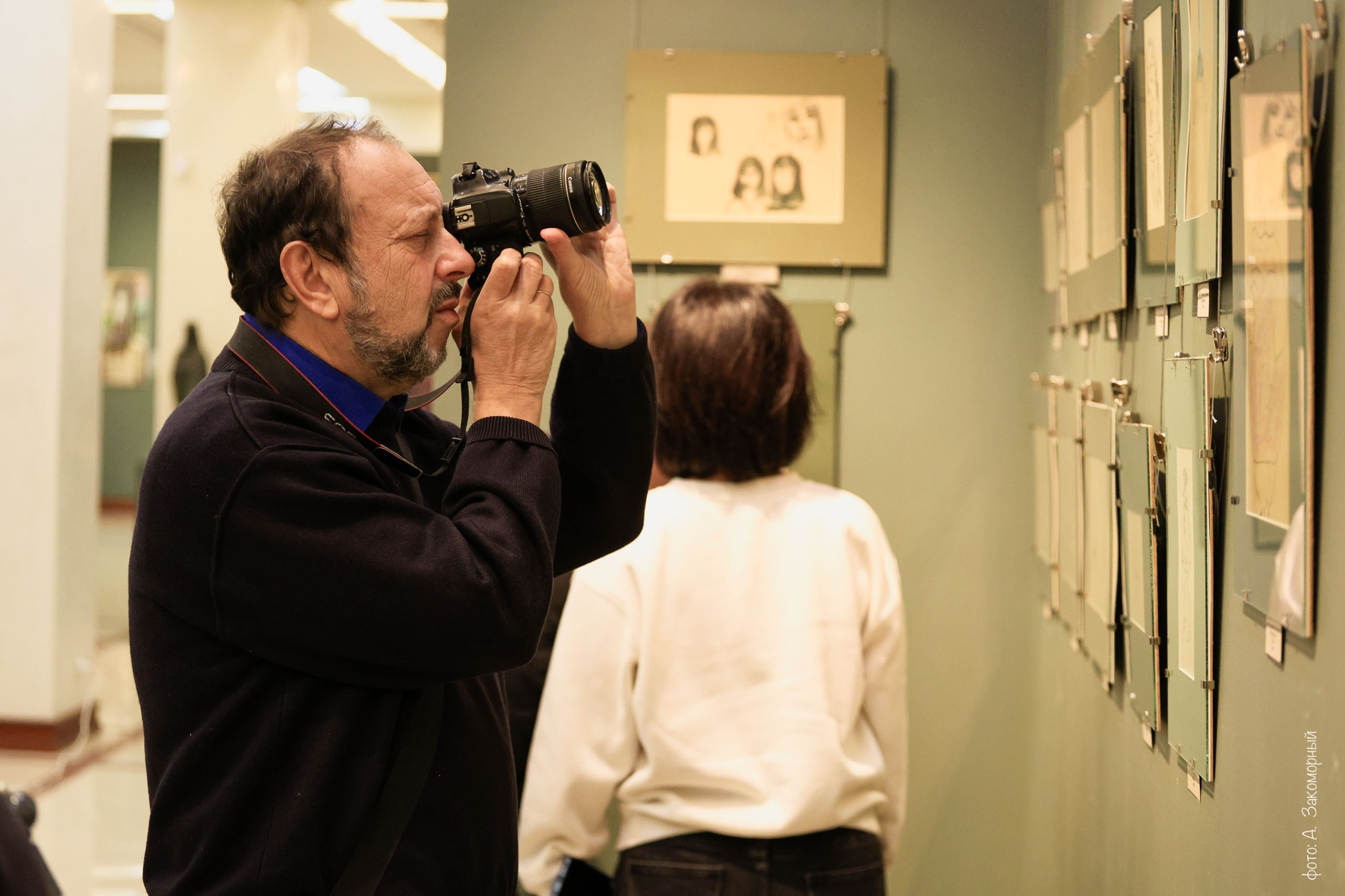 Открытие выставки. Фотомастерская Андрея Закоморного