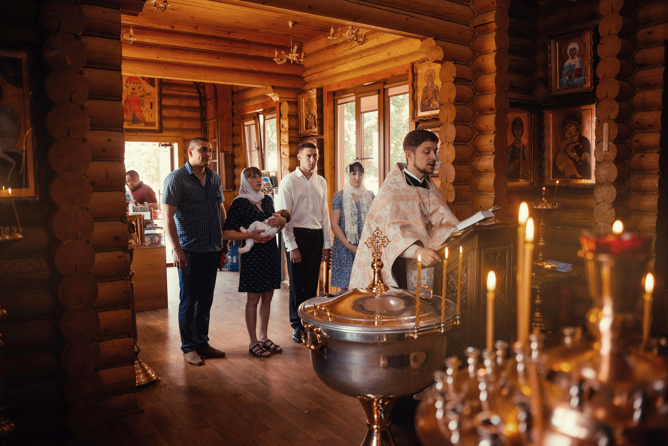 Крестины Сашеньки. Свадебный фотограф в Ростове Александра Груздева