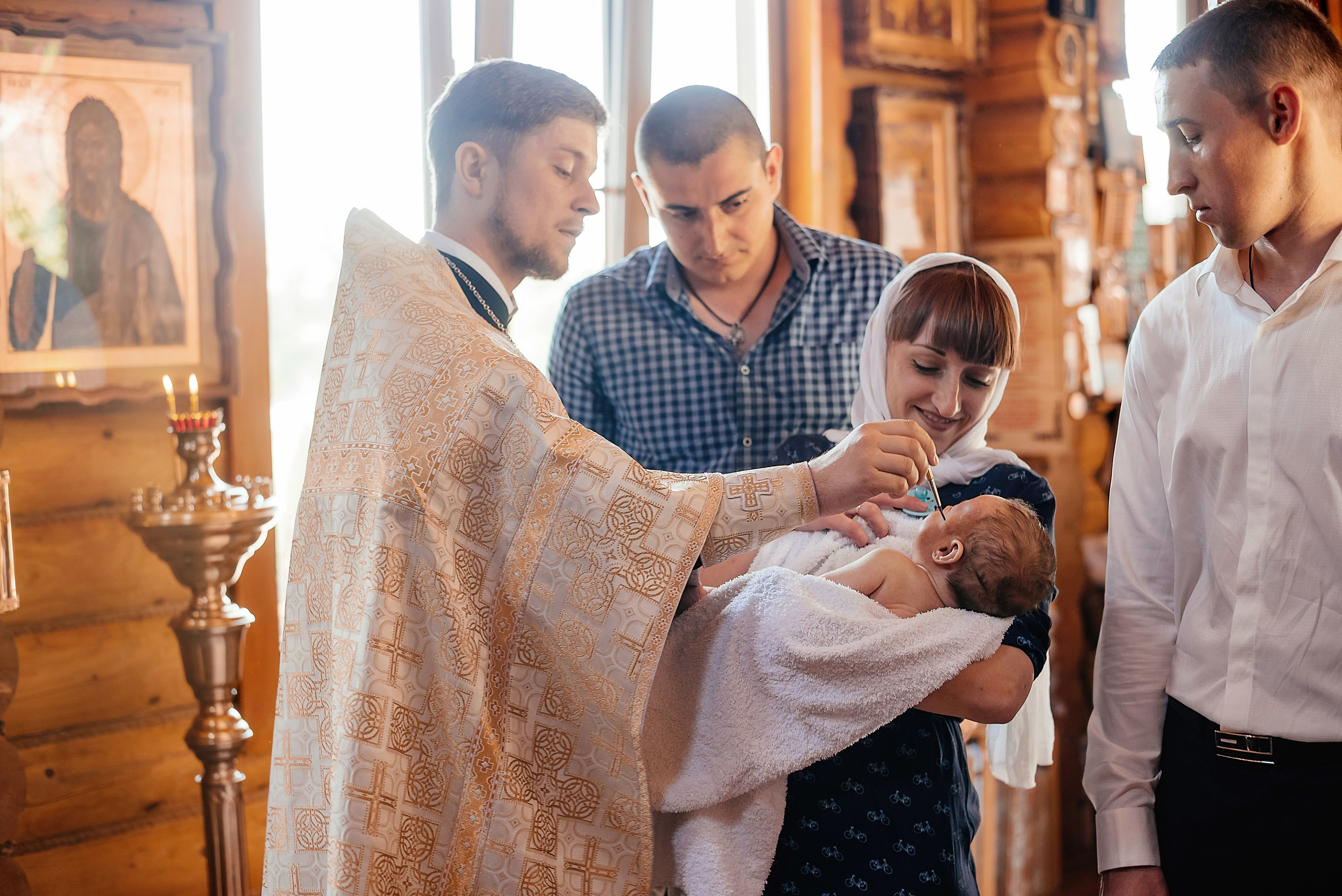Крестины Сашеньки. Свадебный фотограф в Ростове Александра Груздева