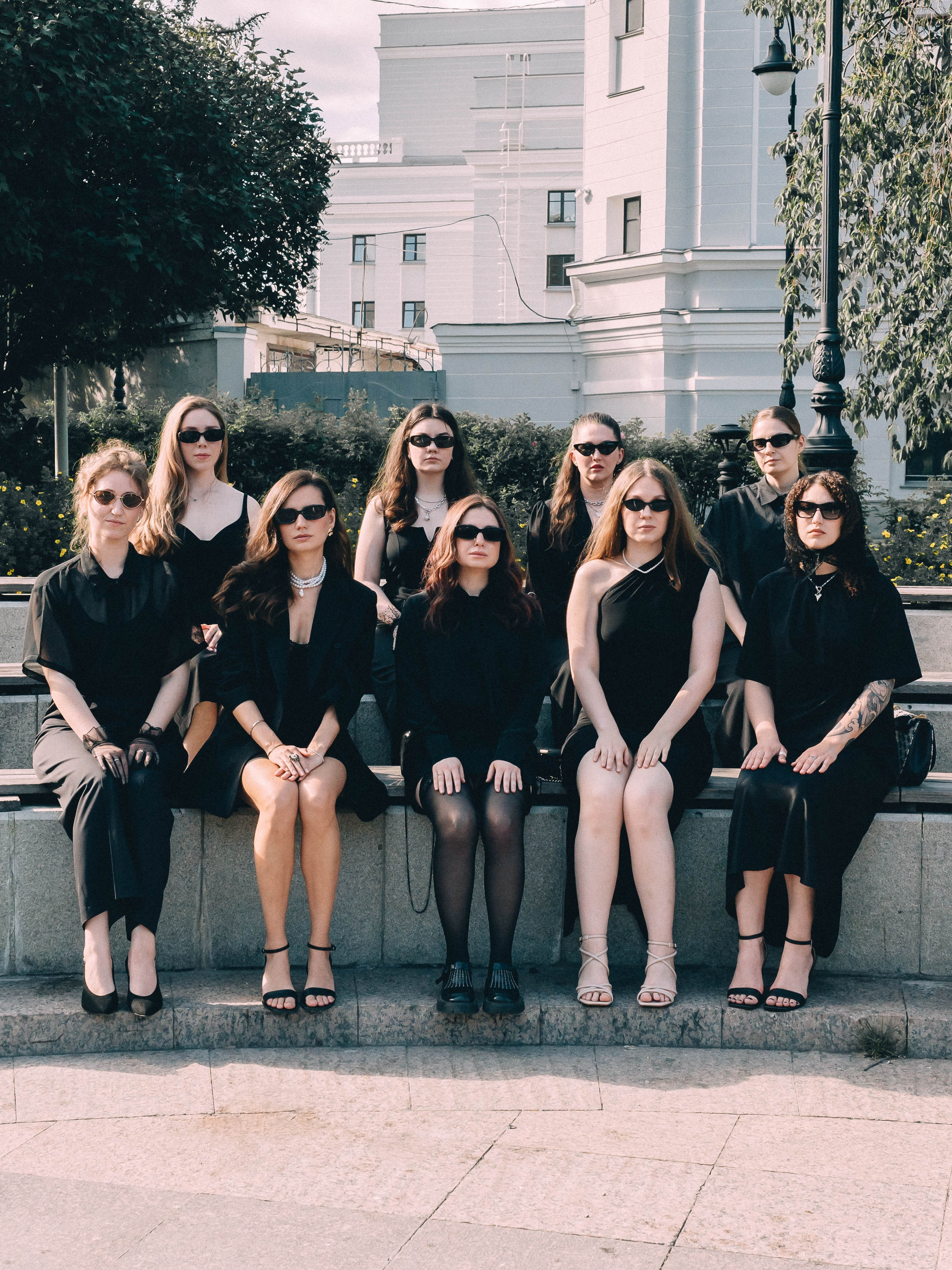 Девичник в чёрном. Фотограф в Екатеринбурге Яна Круташова