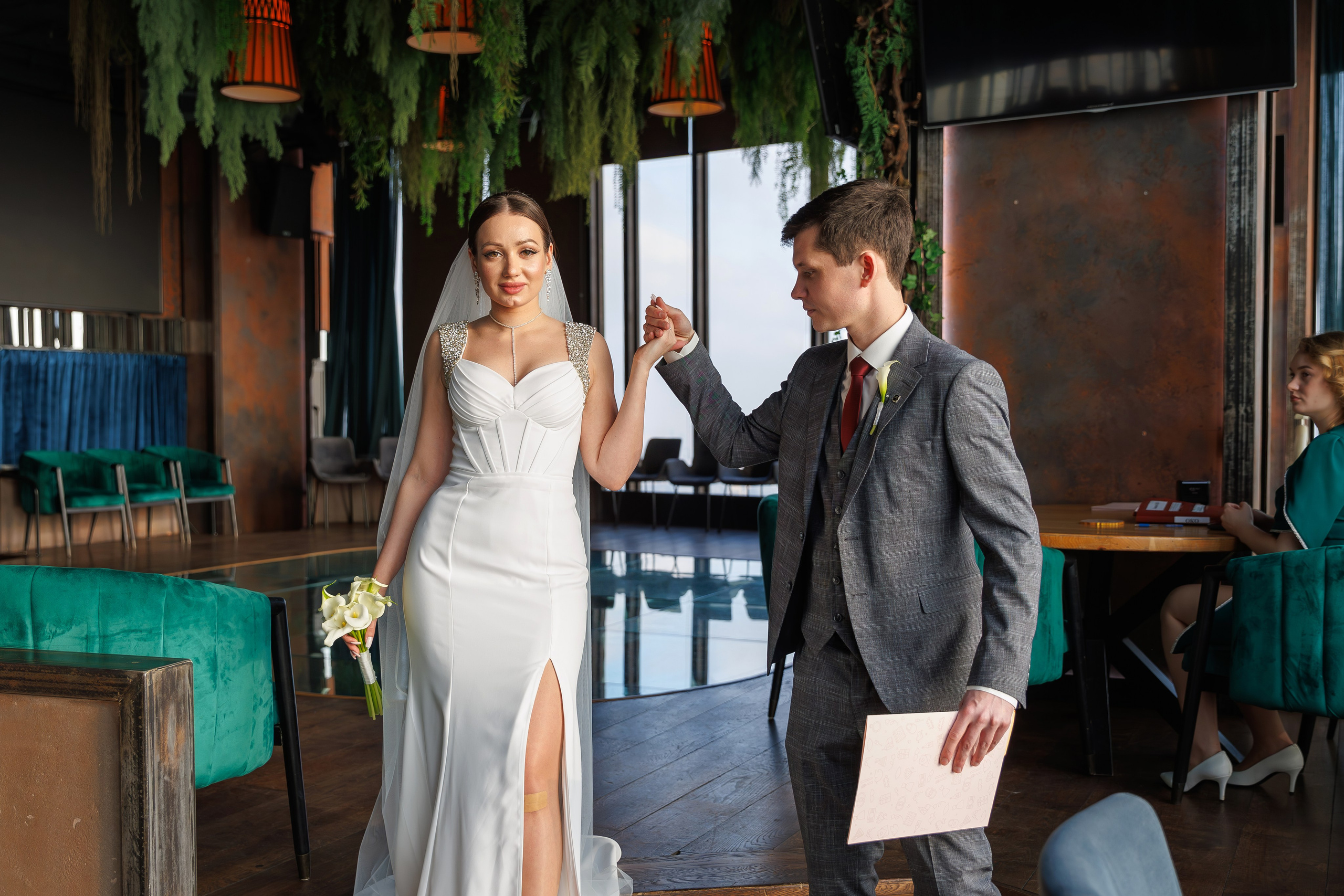 Антон и Арина. Свадебный фотограф Москва и МО Сергей Киржаев