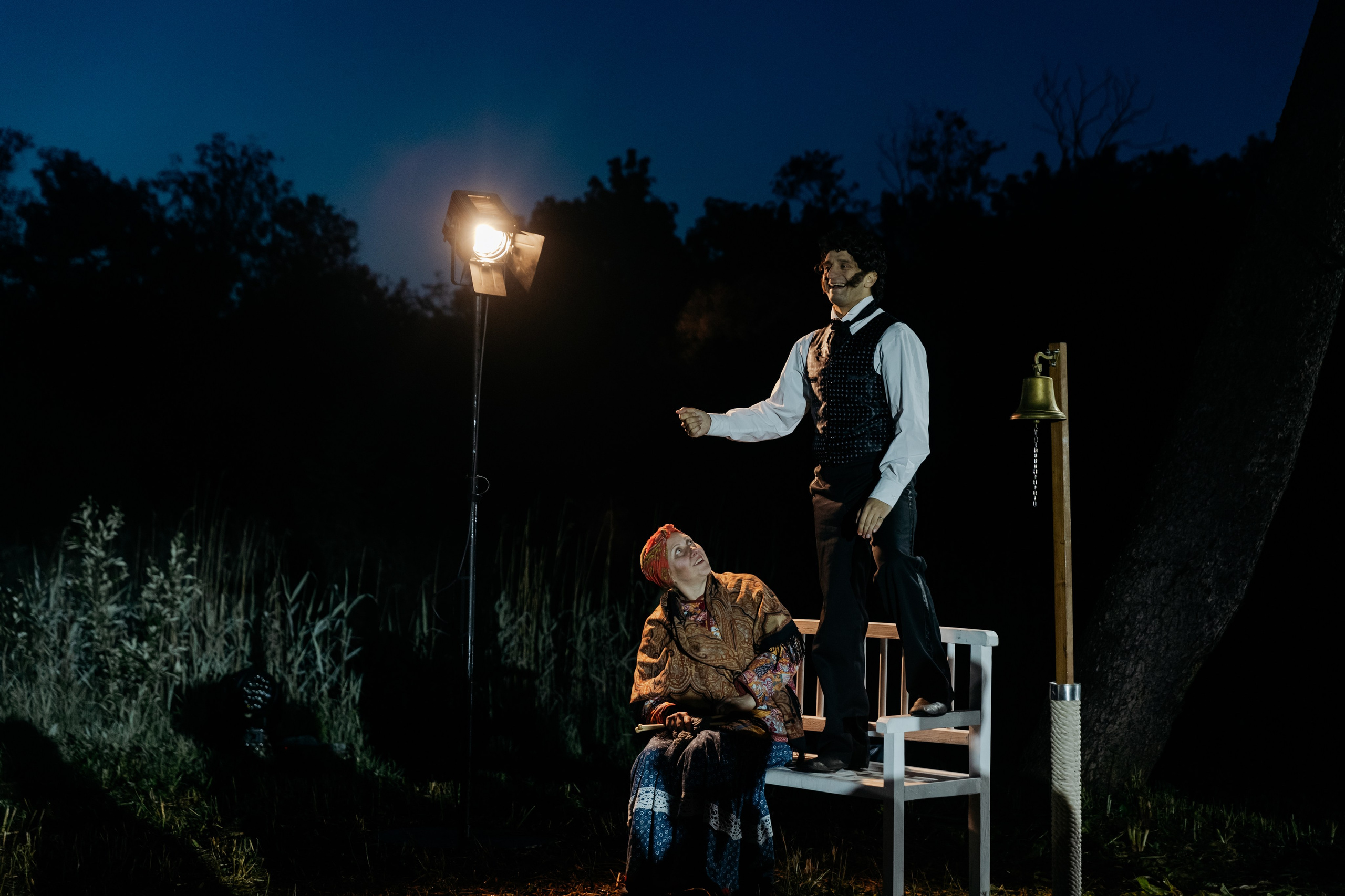 Иммерсивное шоу «Пушкин.Суйда» 2024. Свадебный и репортажный фотограф в Санкт-Петербурге