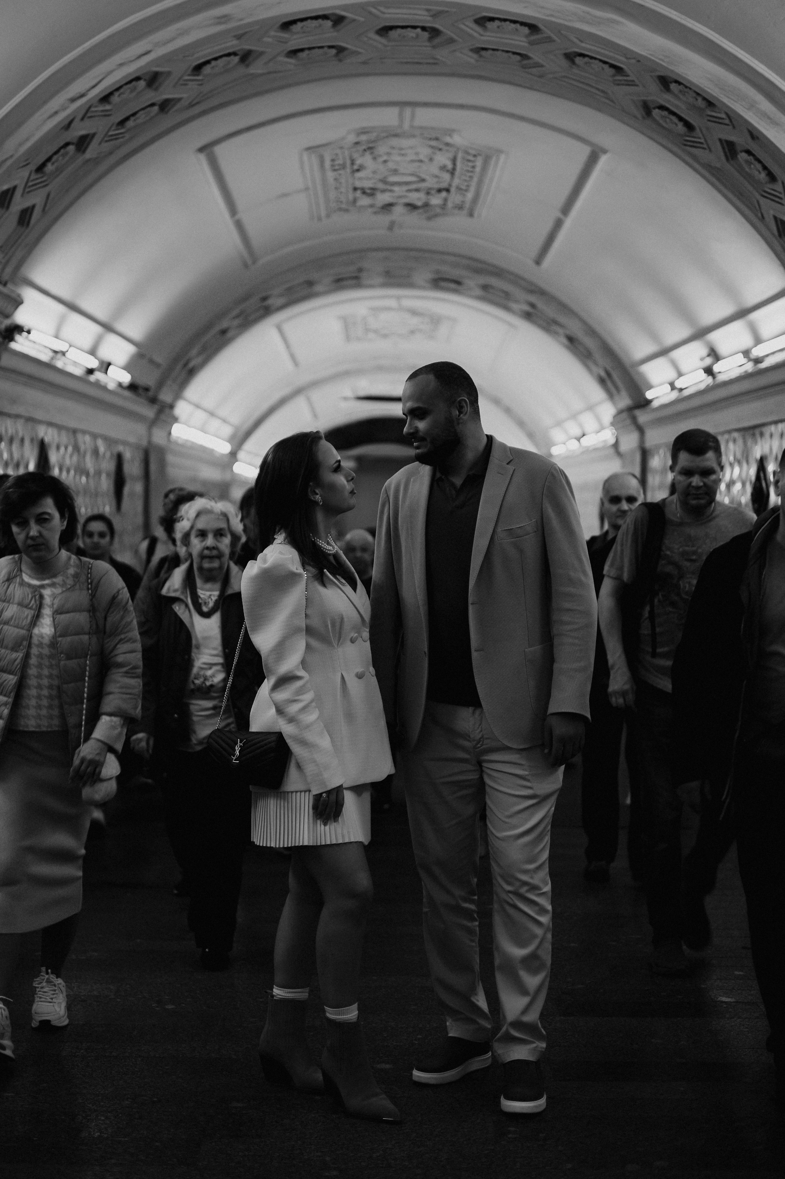 Анастасия и Мостафа (библиотека + прогулка). Фотограф в Москве Екатерина Потапова