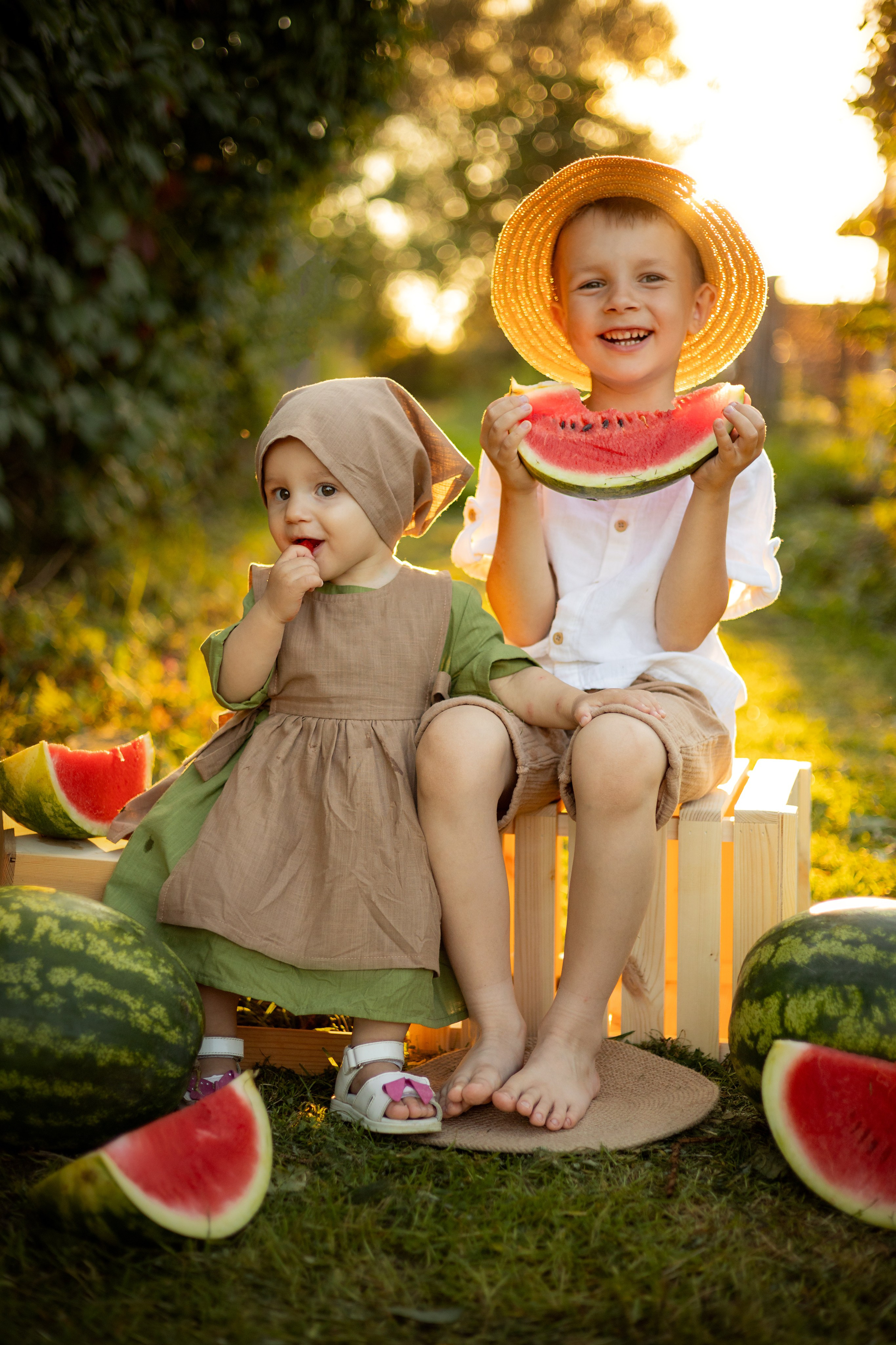 Арбузное настроение. Фотограф Ульянкина Мария