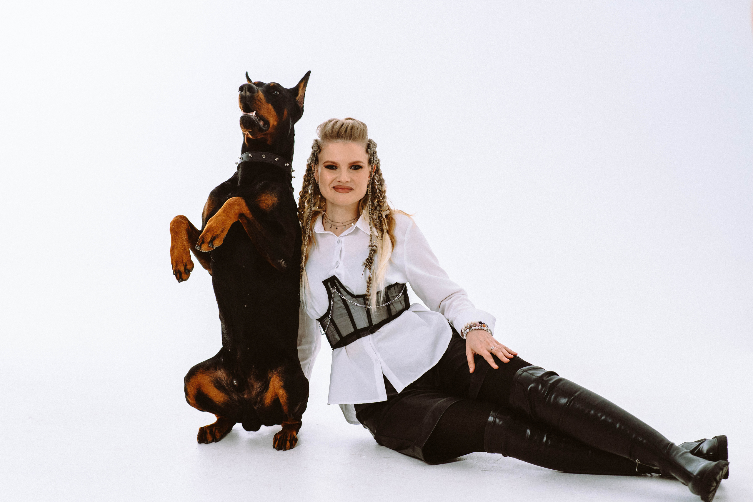 Фотодень с доберманом