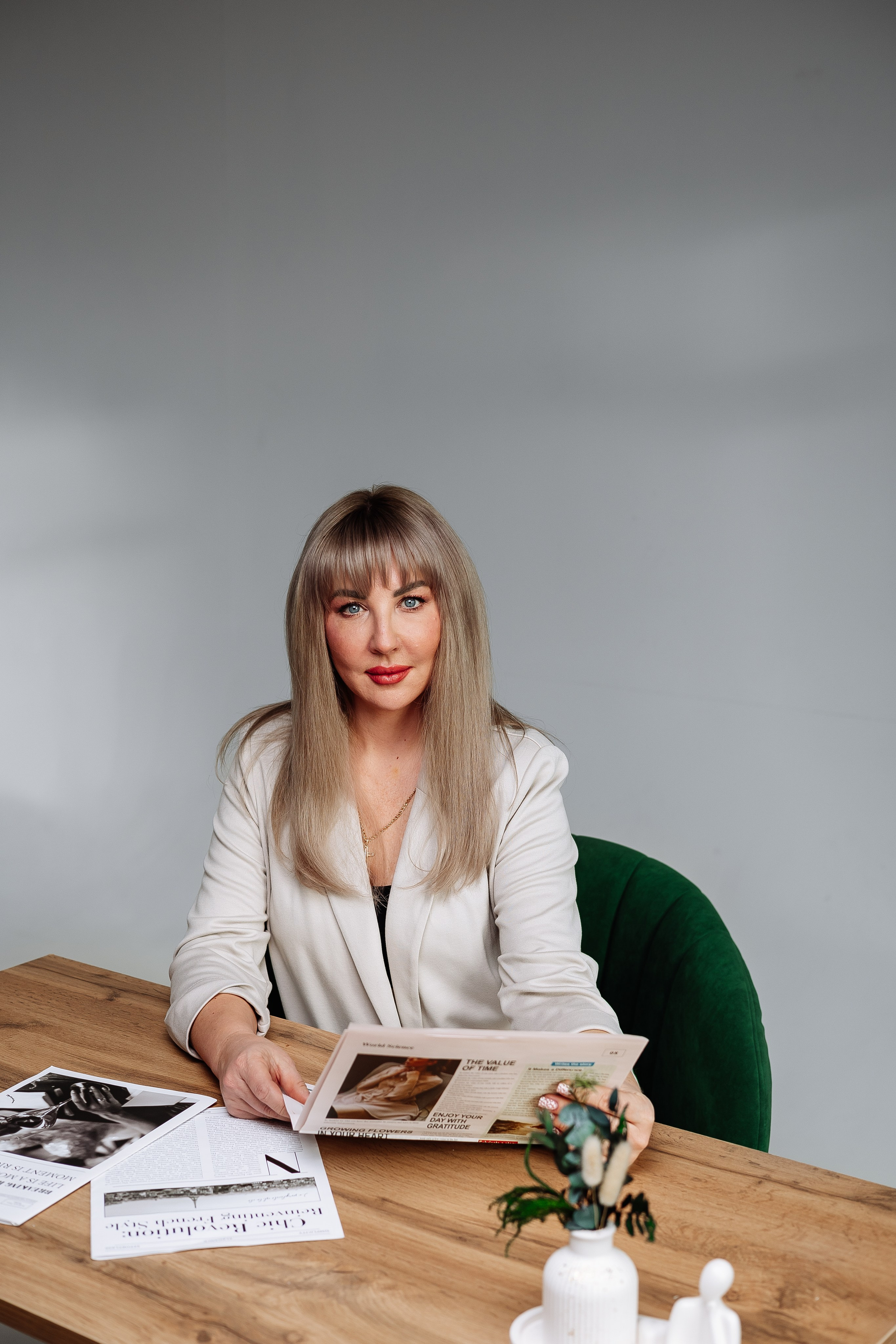 Обложка журнала «Я учитель». Женский/Детский фотограф в Симферополе Вероника Слепогина